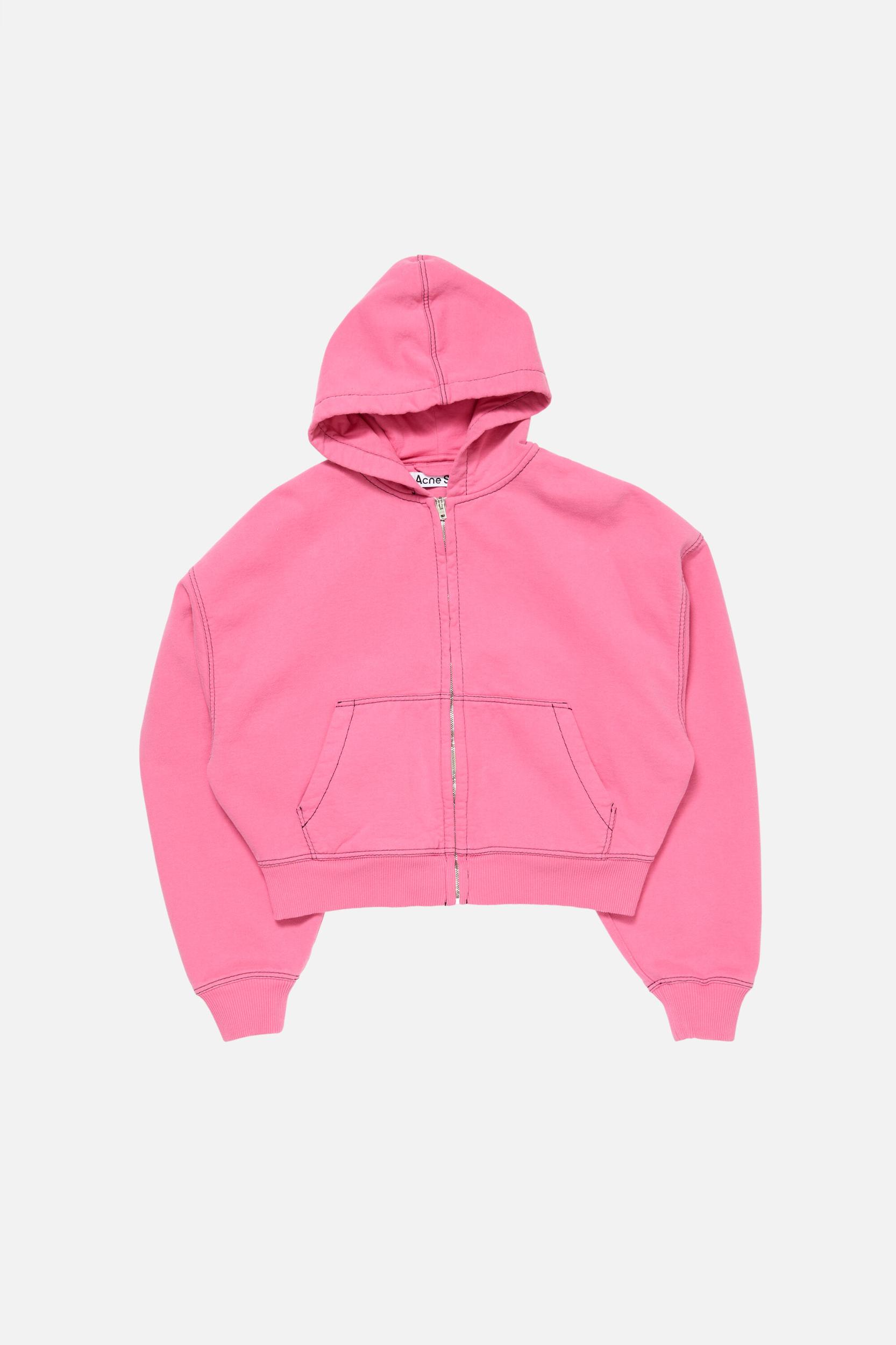 Hooded zip-up sweater Product Image
