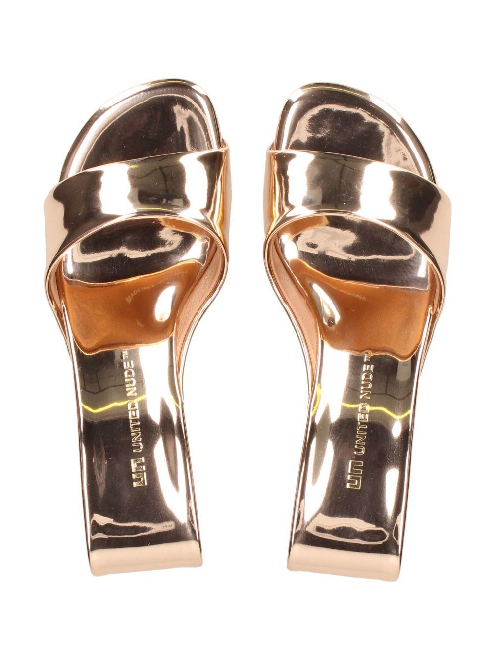 Mobius 65mm metallic mules Product Image