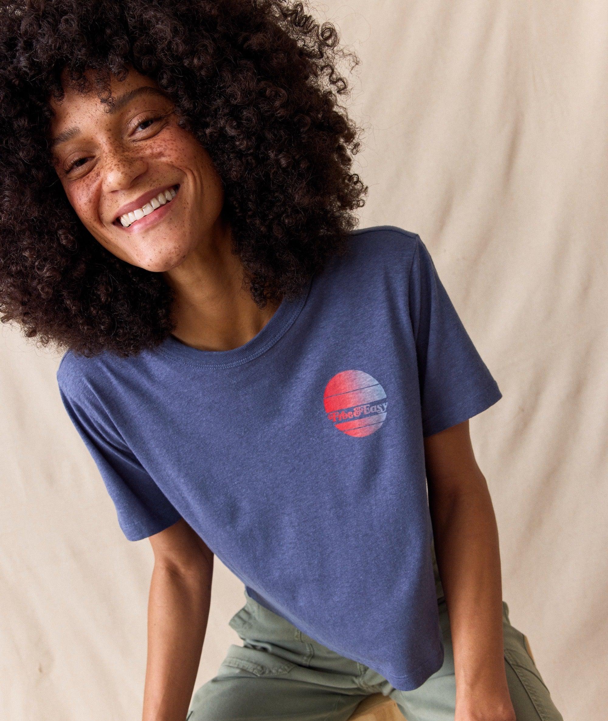 ML x Free & Easy Crop Graphic Tee Product Image