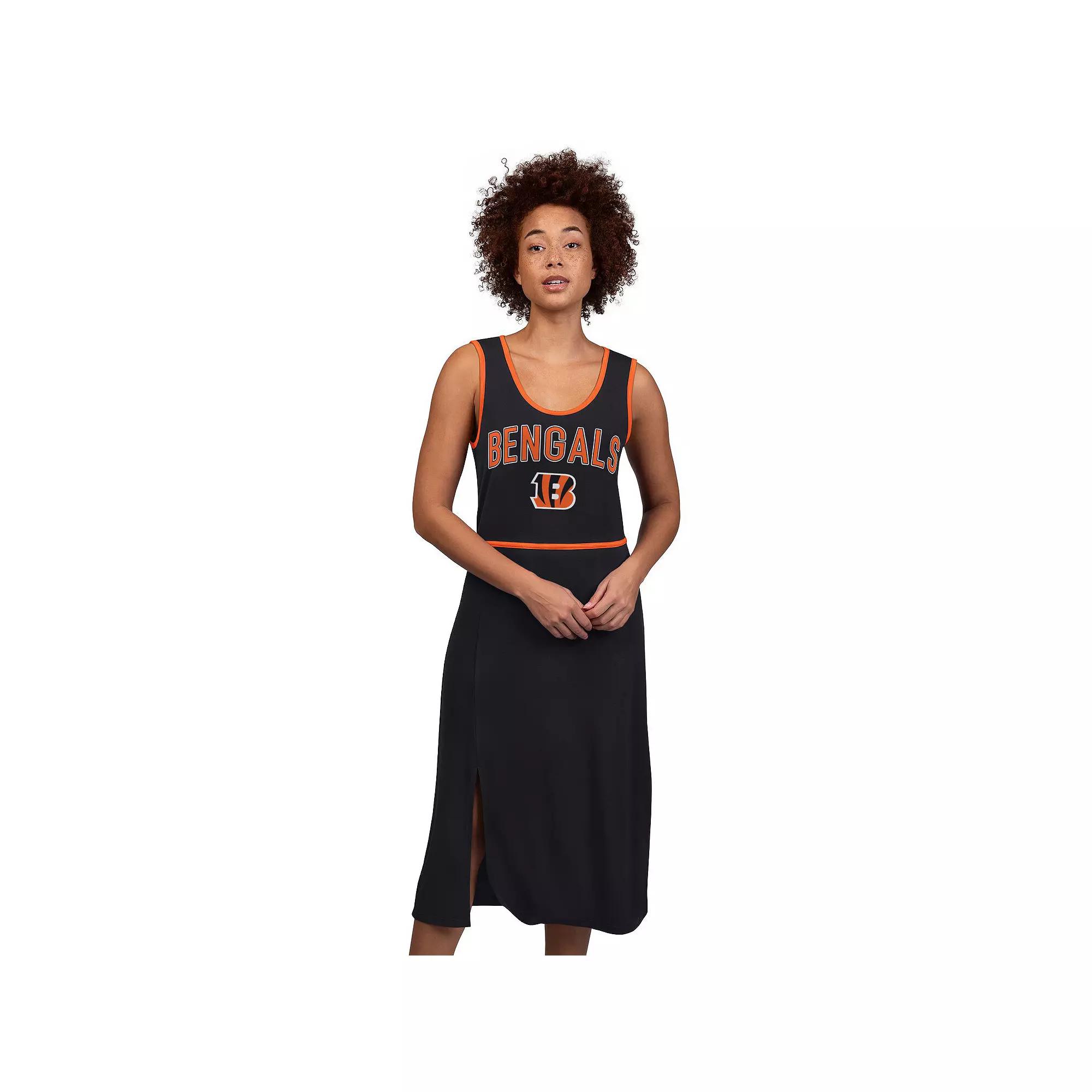 Women's G-III 4Her by Carl Banks Black Pittsburgh Steelers Center Field Maxi Dress,  Product Image