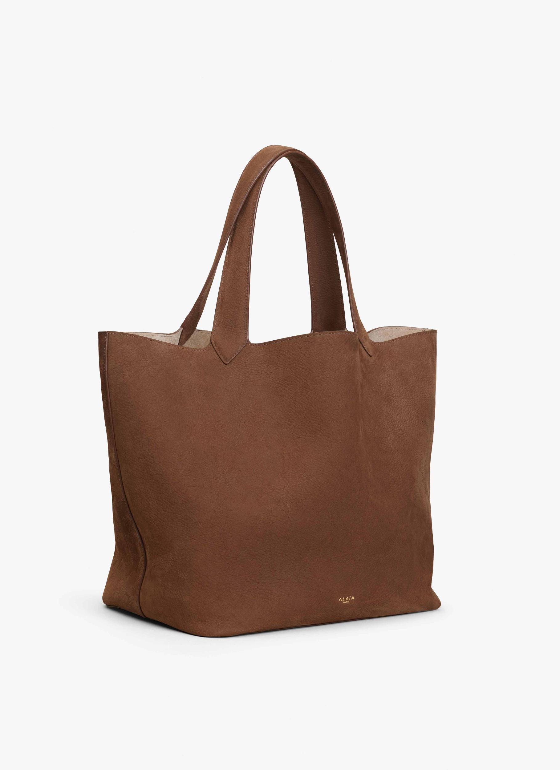 UMBER LE CABAS BAG IN NUBUCK Product Image
