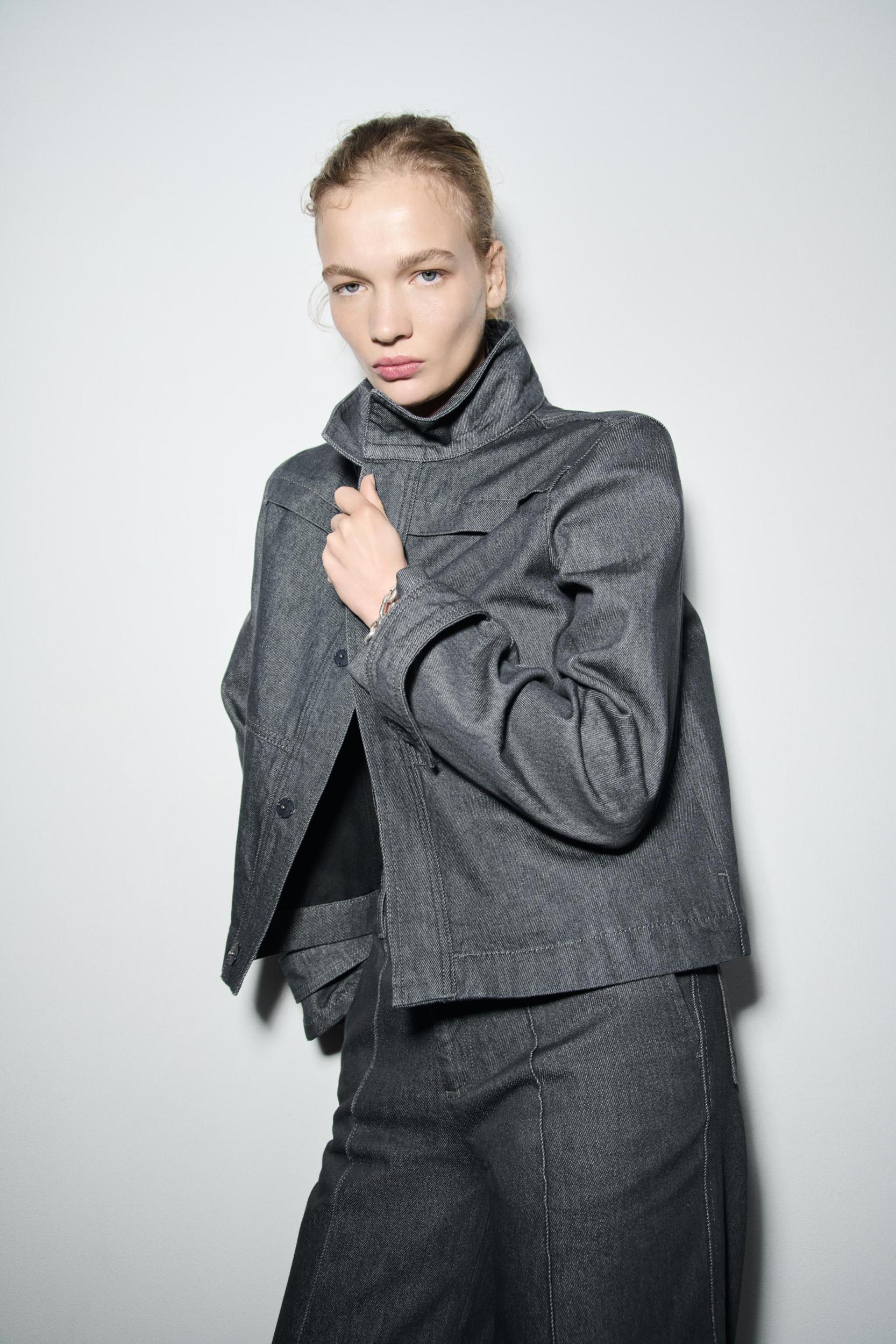 DENIM JACKET ZW COLLECTION Product Image