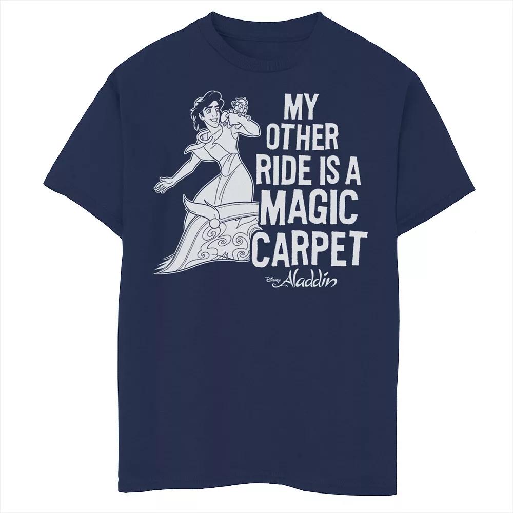Disney's Aladdin Men's My Other Ride Magic Carpet Tee, Boy's,  Product Image