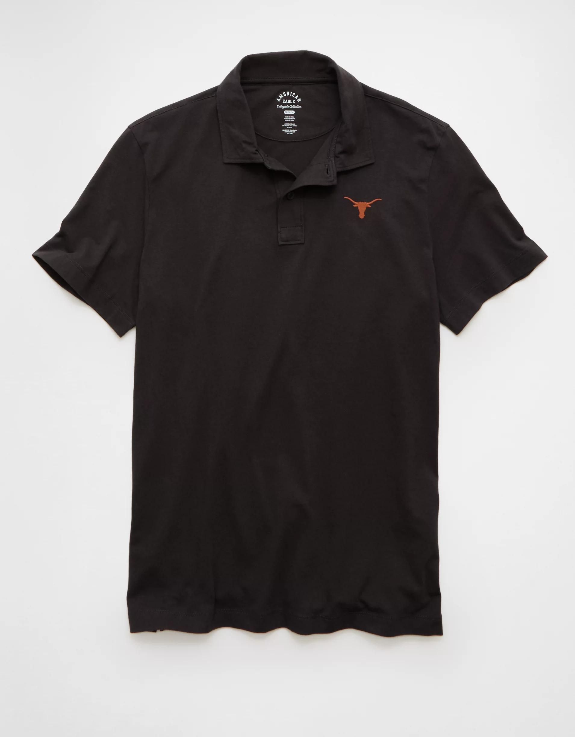 AE 24/7 Texas Longhorns Graphic Club Polo Shirt Product Image