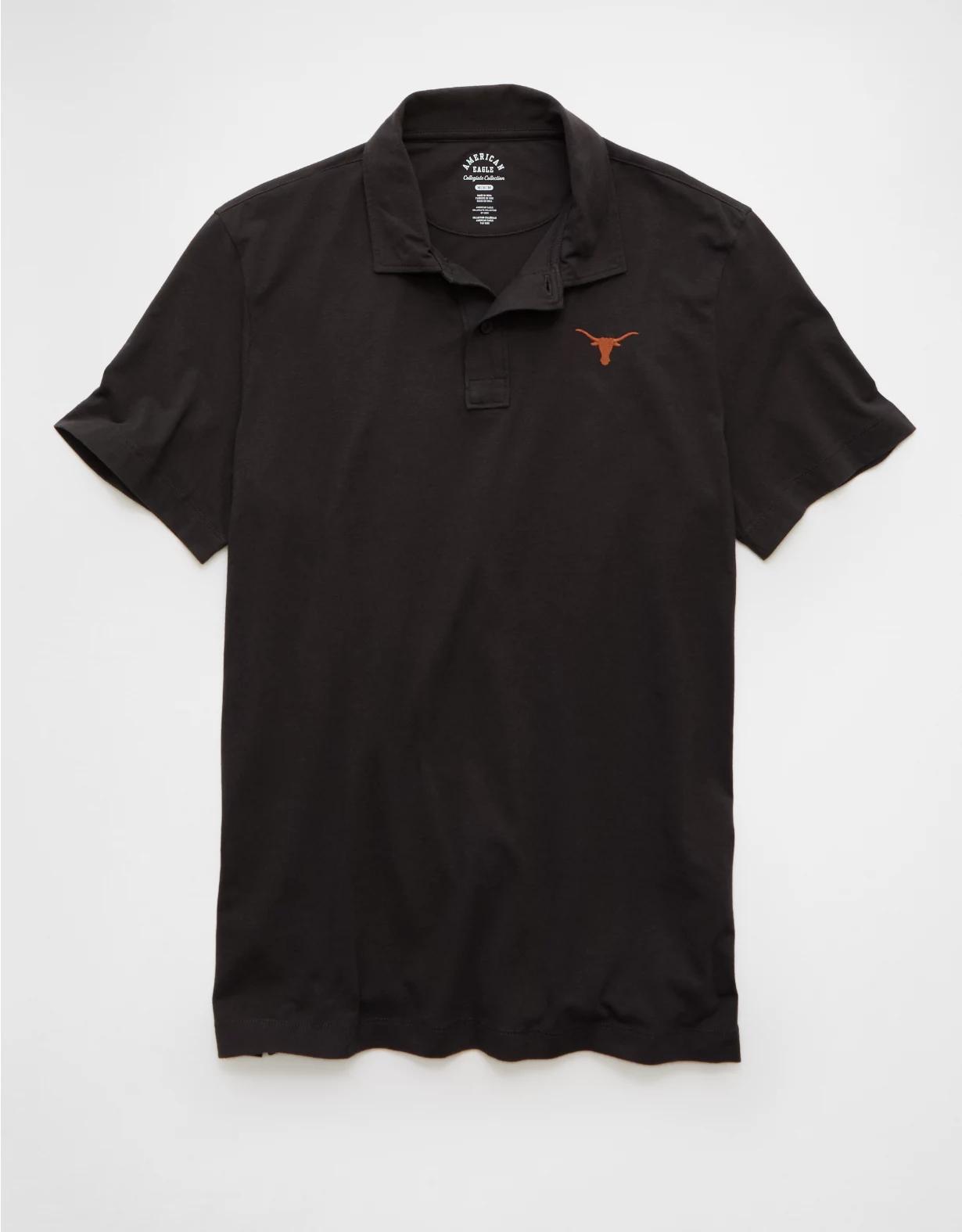 AE 24/7 Texas Longhorns Graphic Club Polo Shirt Product Image