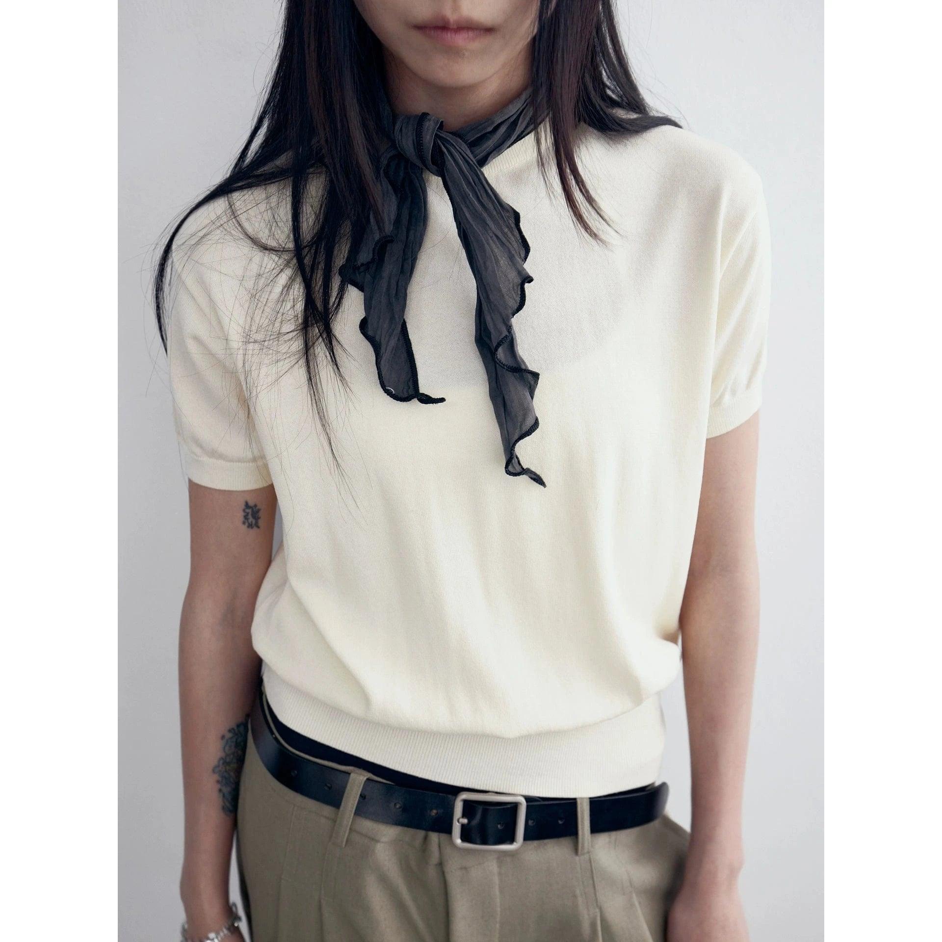 RT No. 18856 KNIT SHORT SLEEVE TEE Product Image