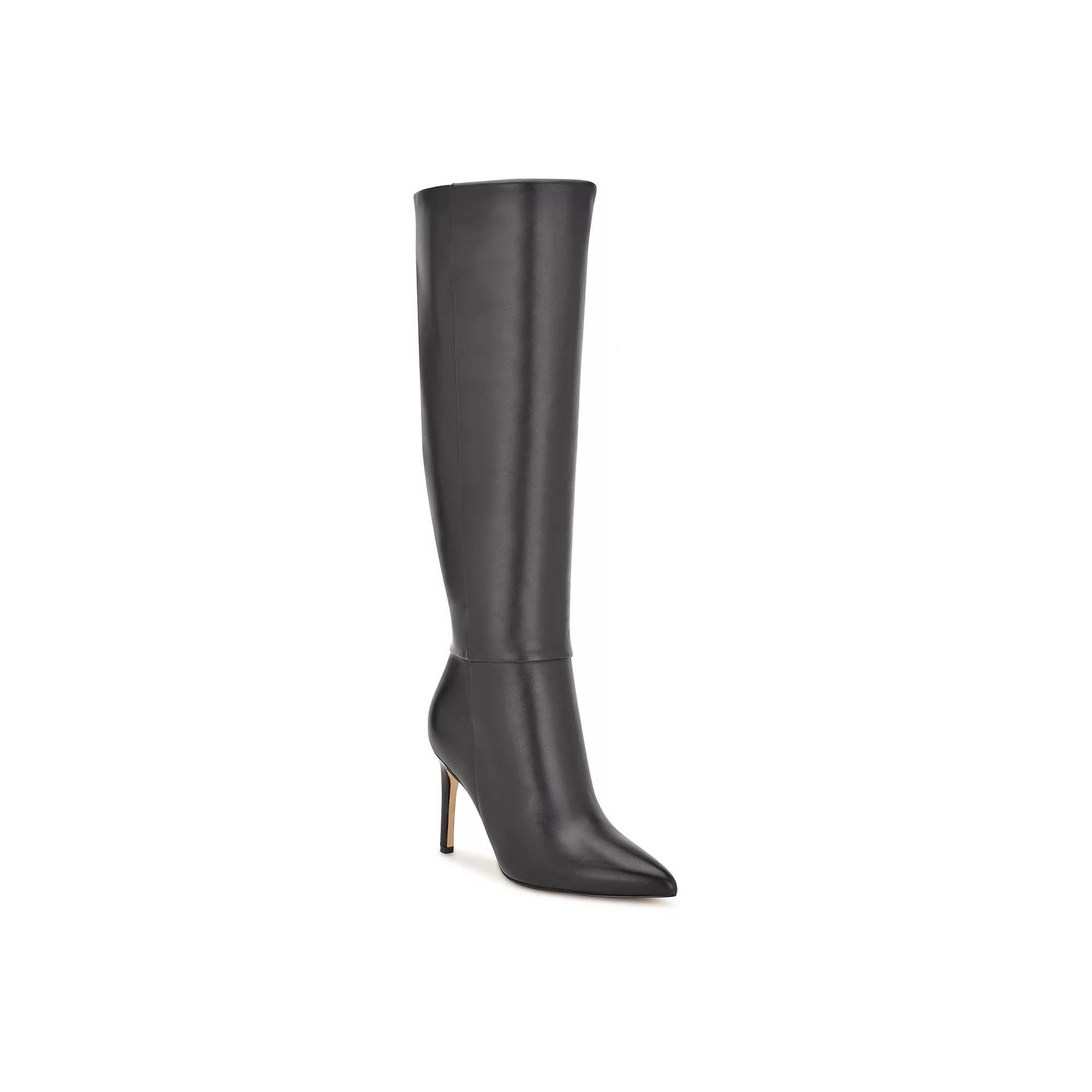 Nine West Richy Women's Wide Calf Pointy Toe Dress Boots,  Product Image