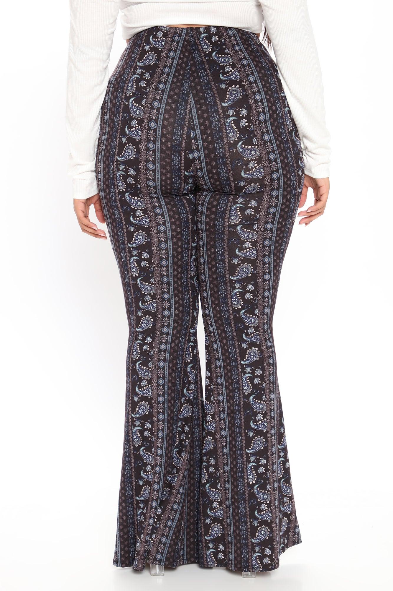 Astrid Flare Pants - Black/combo Product Image