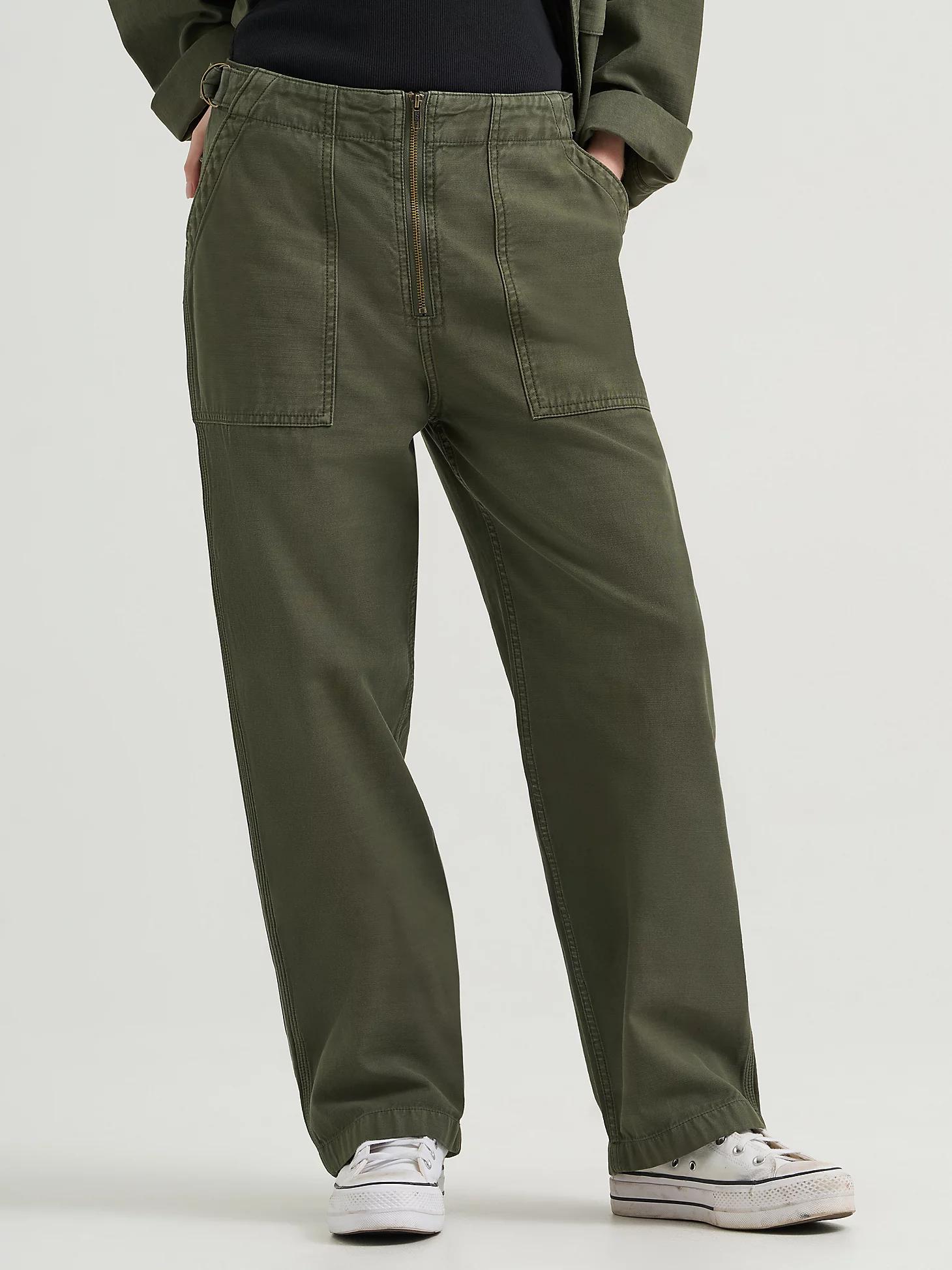 Women's High Rise Loose Utility Pant | Women's Pants | Lee® Product Image