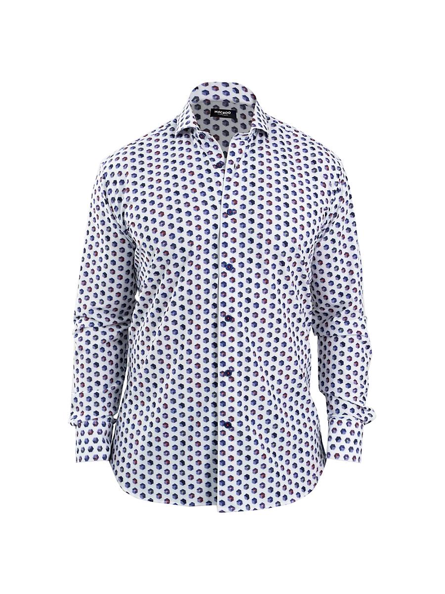 Mens Einstein Stretch Cuboid Shirt Product Image