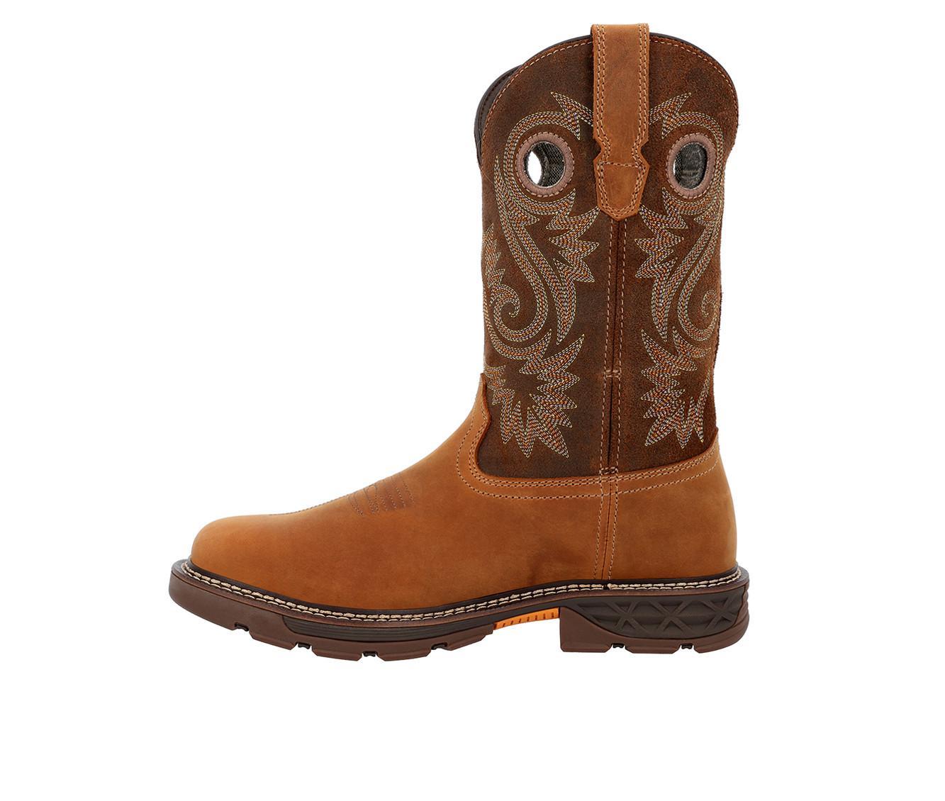 Men's Georgia Boot Carbo-Tec FLX Alloy Toe Waterproof Pull On Work Boots Product Image