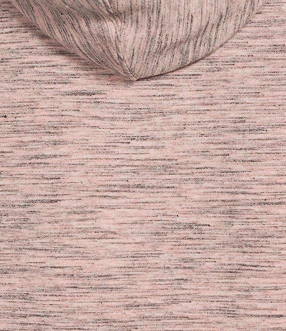 Kinesis Solid Split Neck Long Sleeve Hoodie Product Image