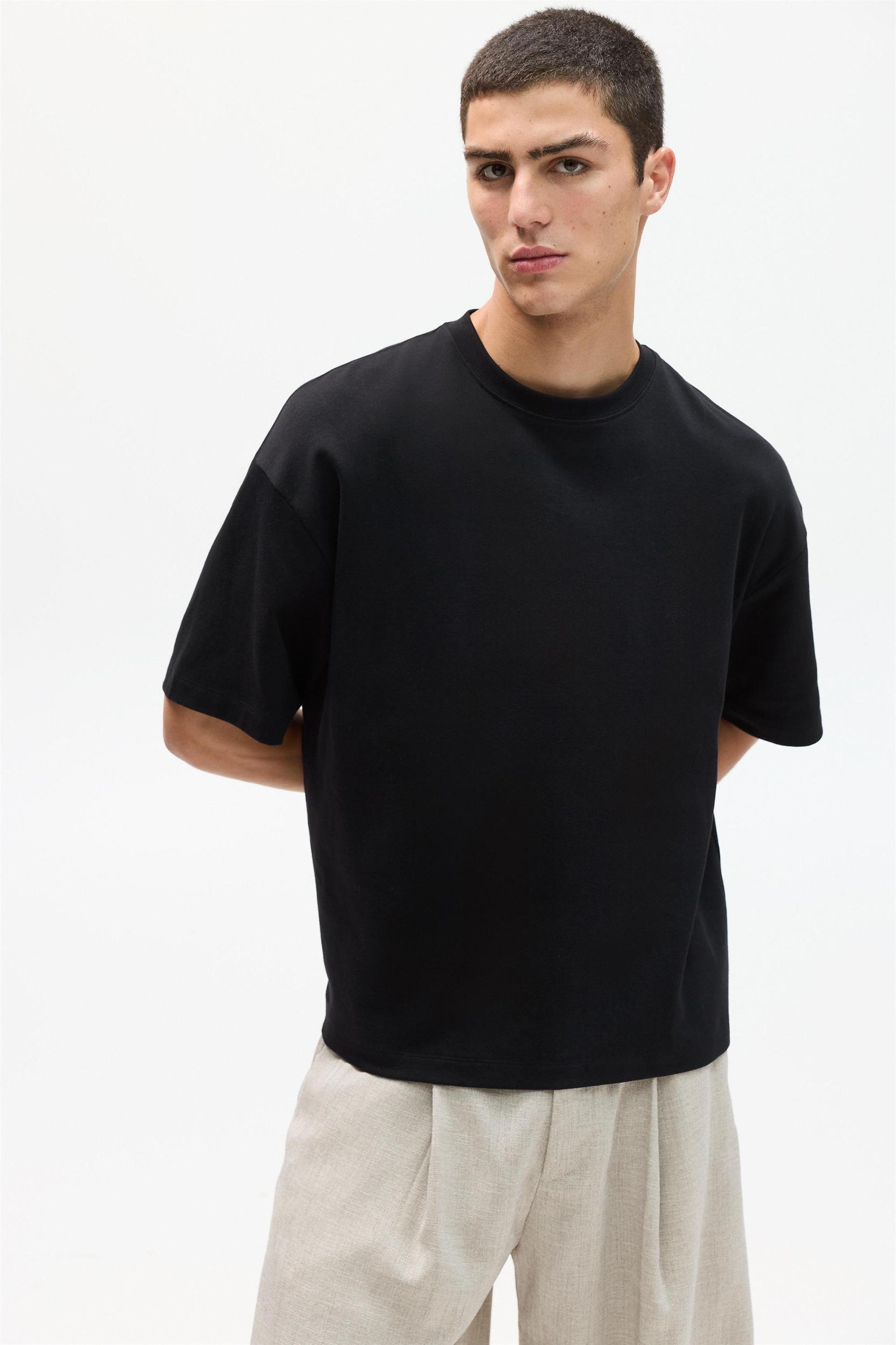 Heavy weight short sleeve T-shirt Product Image