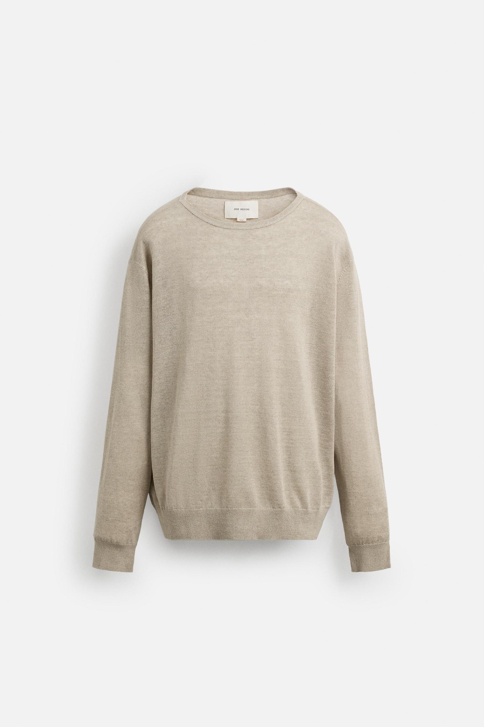 LIGHTWEIGHT LINEN SWEATER Product Image