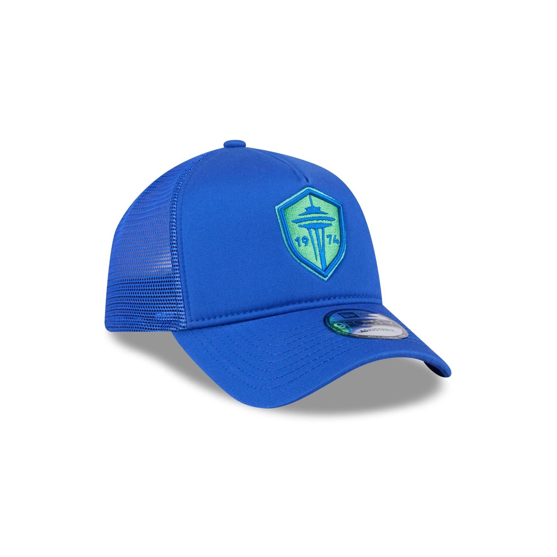 Seattle Sounders Team 9FORTY A-Frame Snapback Hat Male Product Image