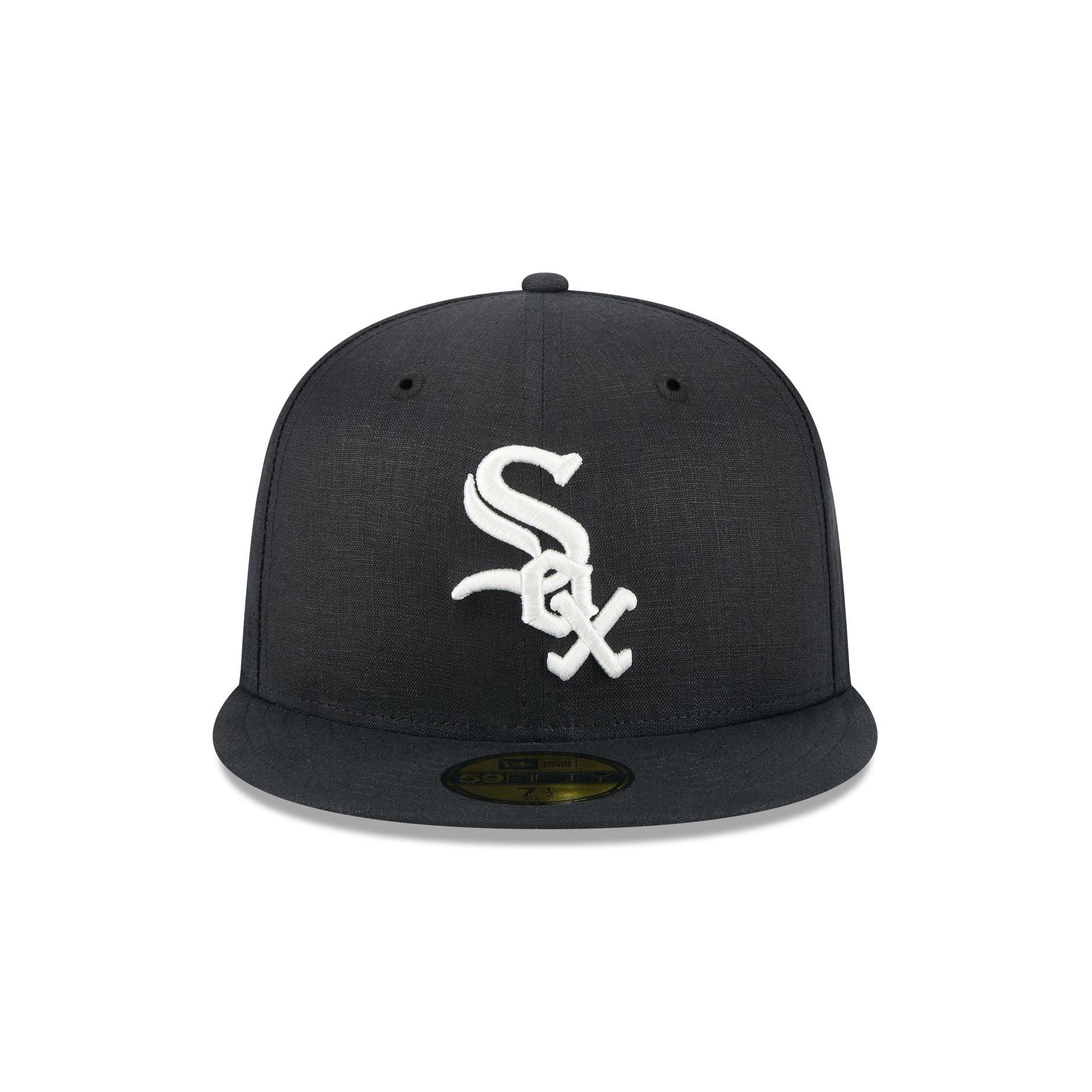 Team Linen Chicago White Sox 59FIFTY Fitted Hat Male Product Image