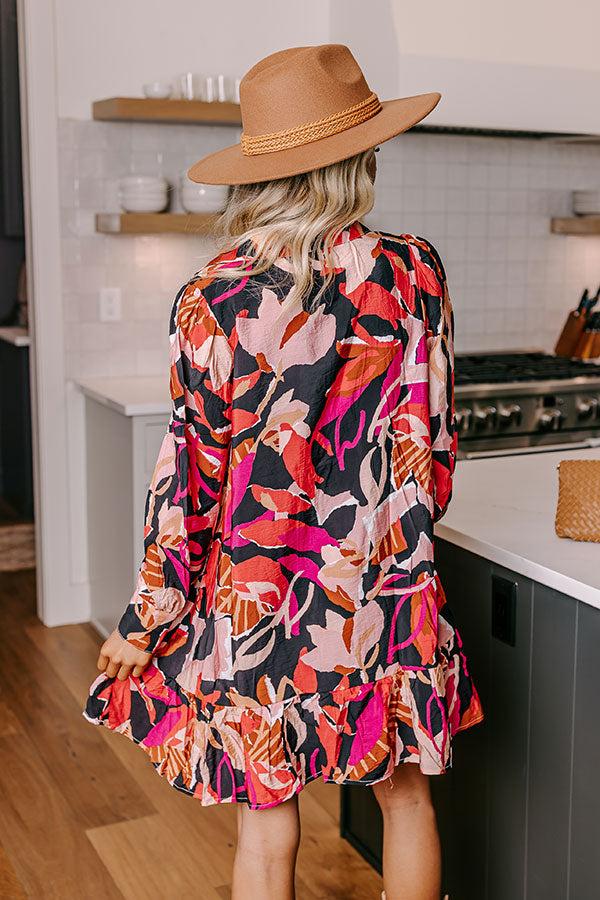 Kind Heart Button Down Mini Dress Product Image