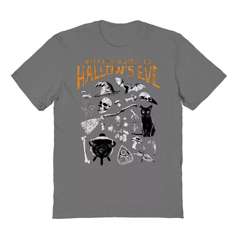 Men's Hallows Eve Guide Halloween Graphic Tee, Adult Unisex,  Product Image