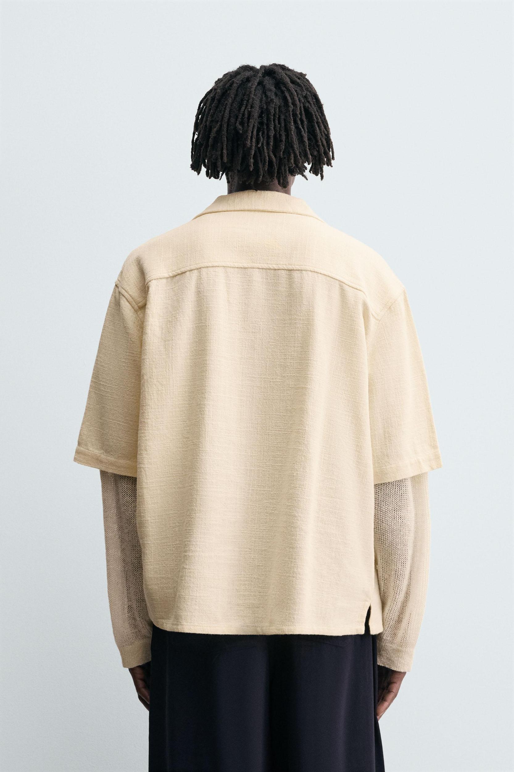 RAISED EMBROIDERY SHIRT Product Image