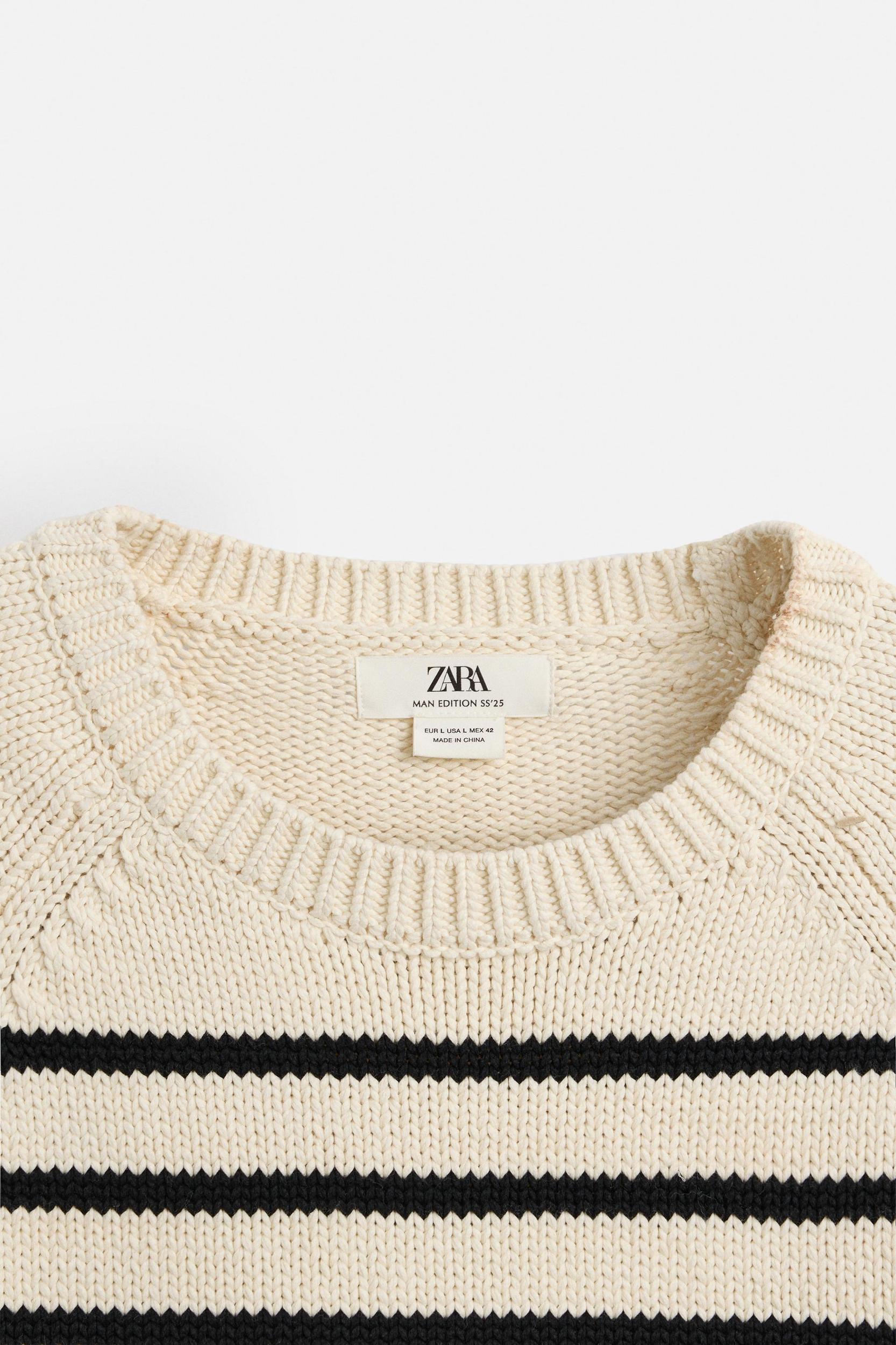 LIMITED EDITION TEXTURED STRIPE SWEATER Product Image