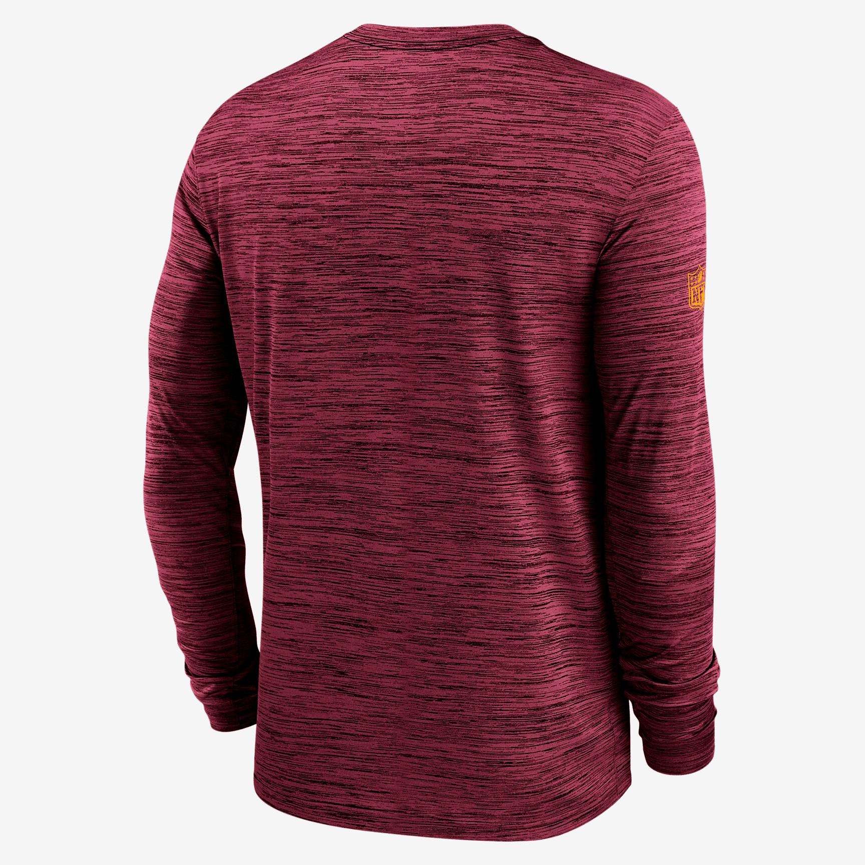 Georgia Sideline Velocity Nike Mens Dri-FIT College Long-Sleeve T-Shirt | 02EQ65NNGB-UJZ Product Image