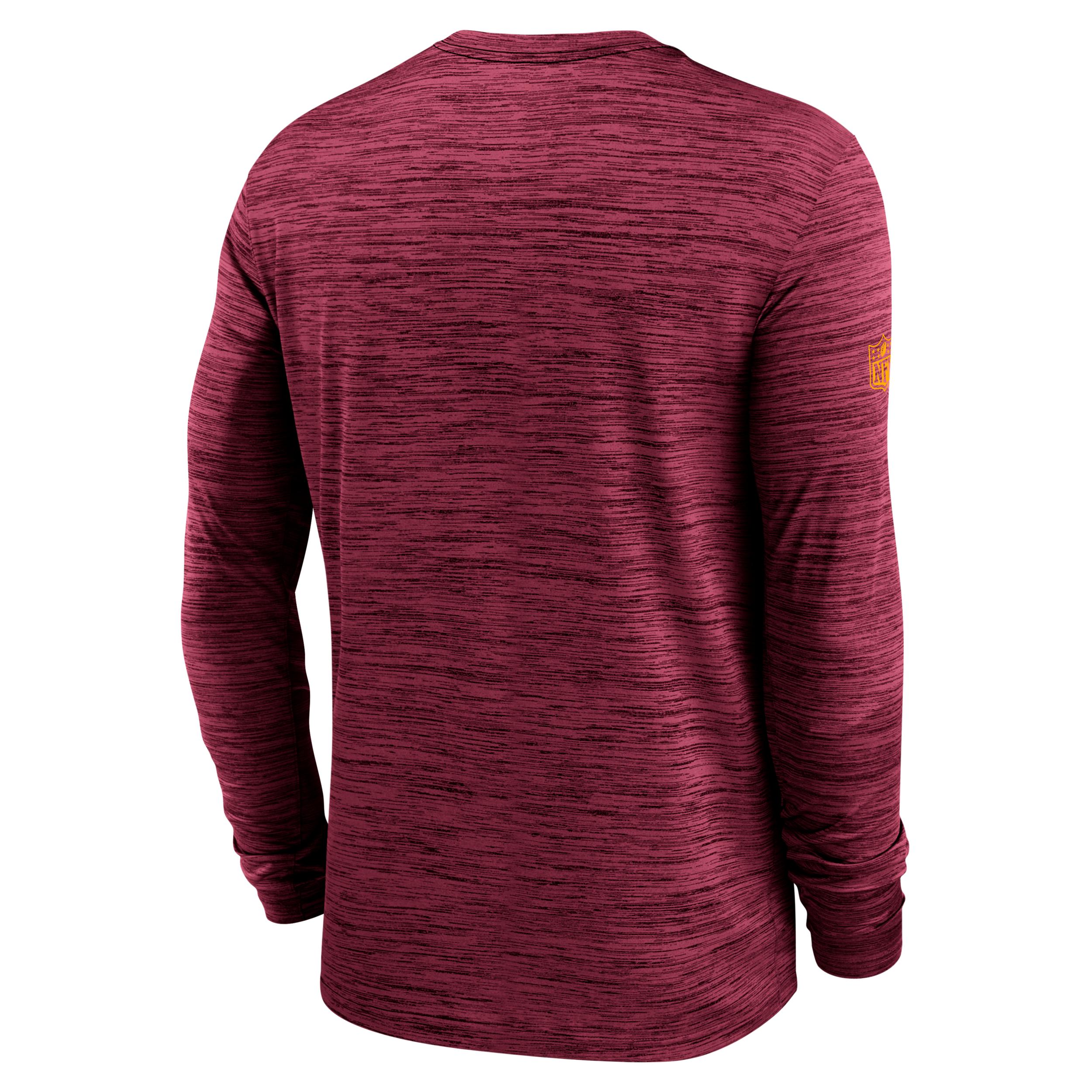 Georgia Sideline Velocity Nike Mens Dri-FIT College Long-Sleeve T-Shirt | 02EQ65NNGB-UJZ Product Image