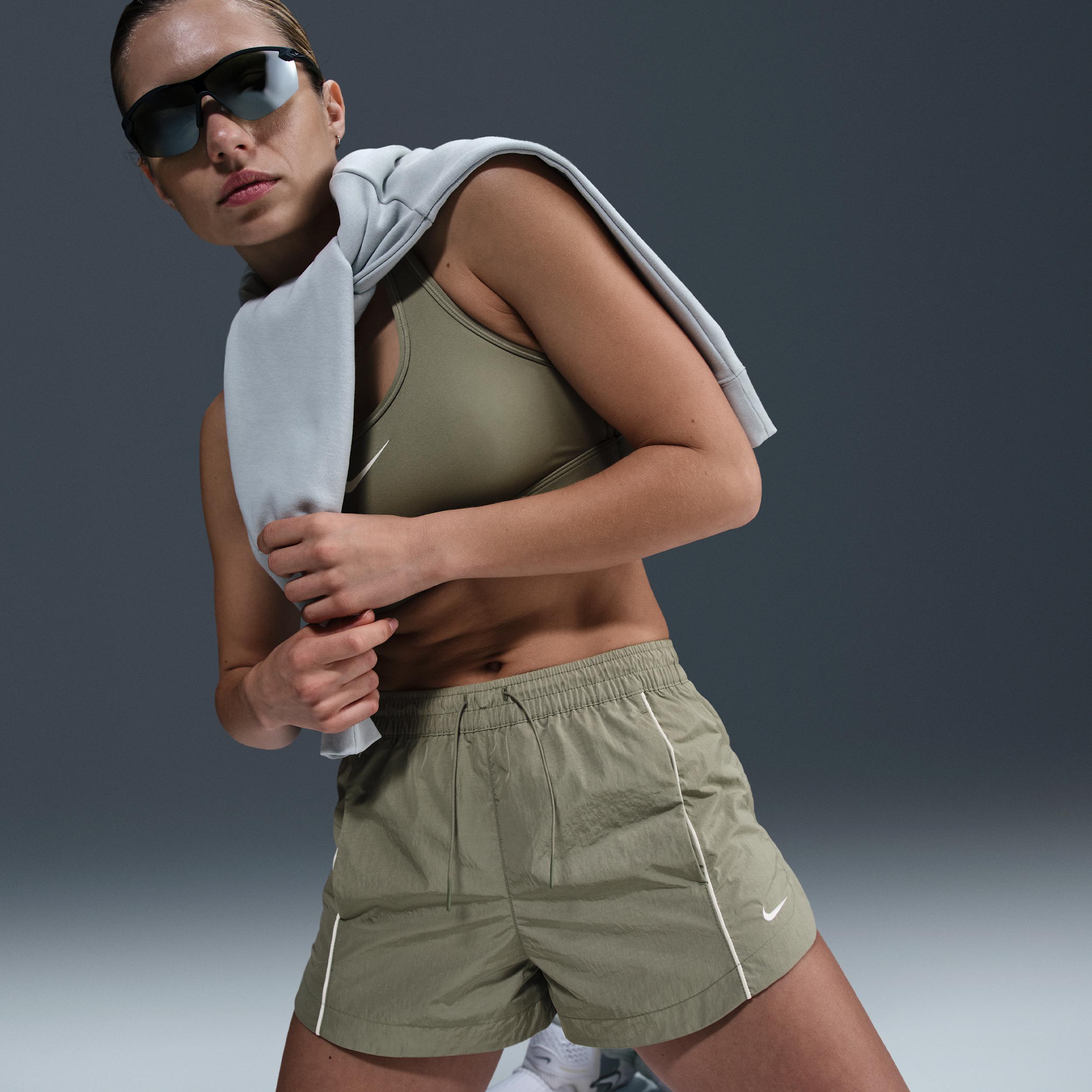 Nike Womens Windrunner Mid-Rise 2 Woven Shorts | FV7500-320 Product Image