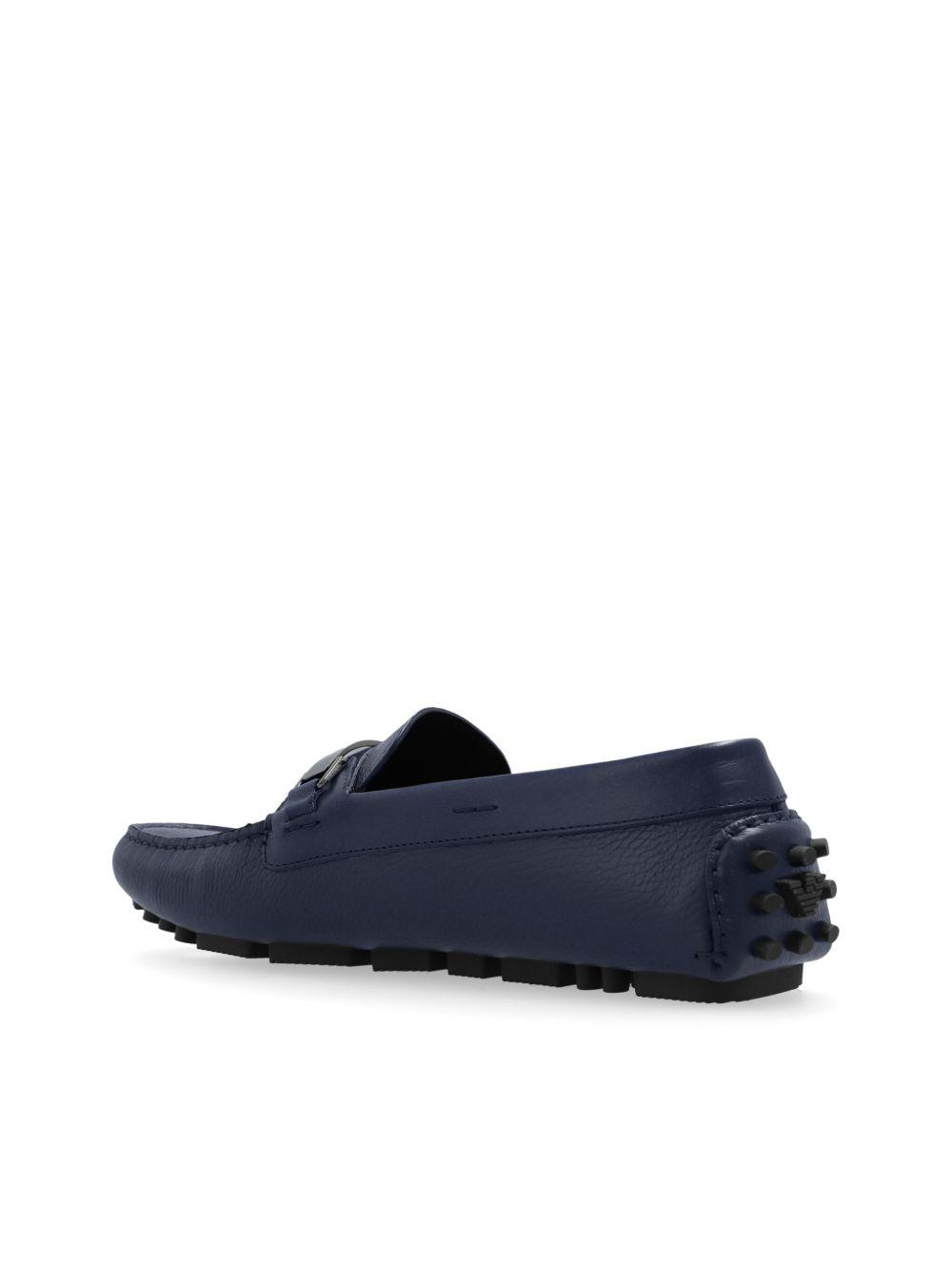 logo-plaque driving shoes Product Image