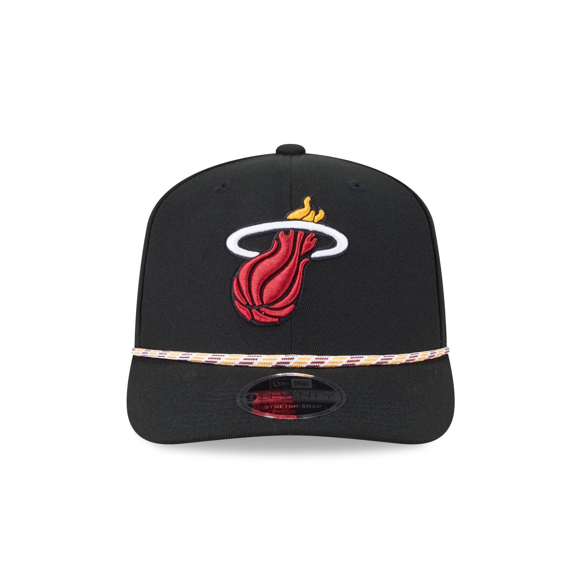 Miami Heat Multi Rope 9SEVENTY Stretch-Snap Hat Male Product Image