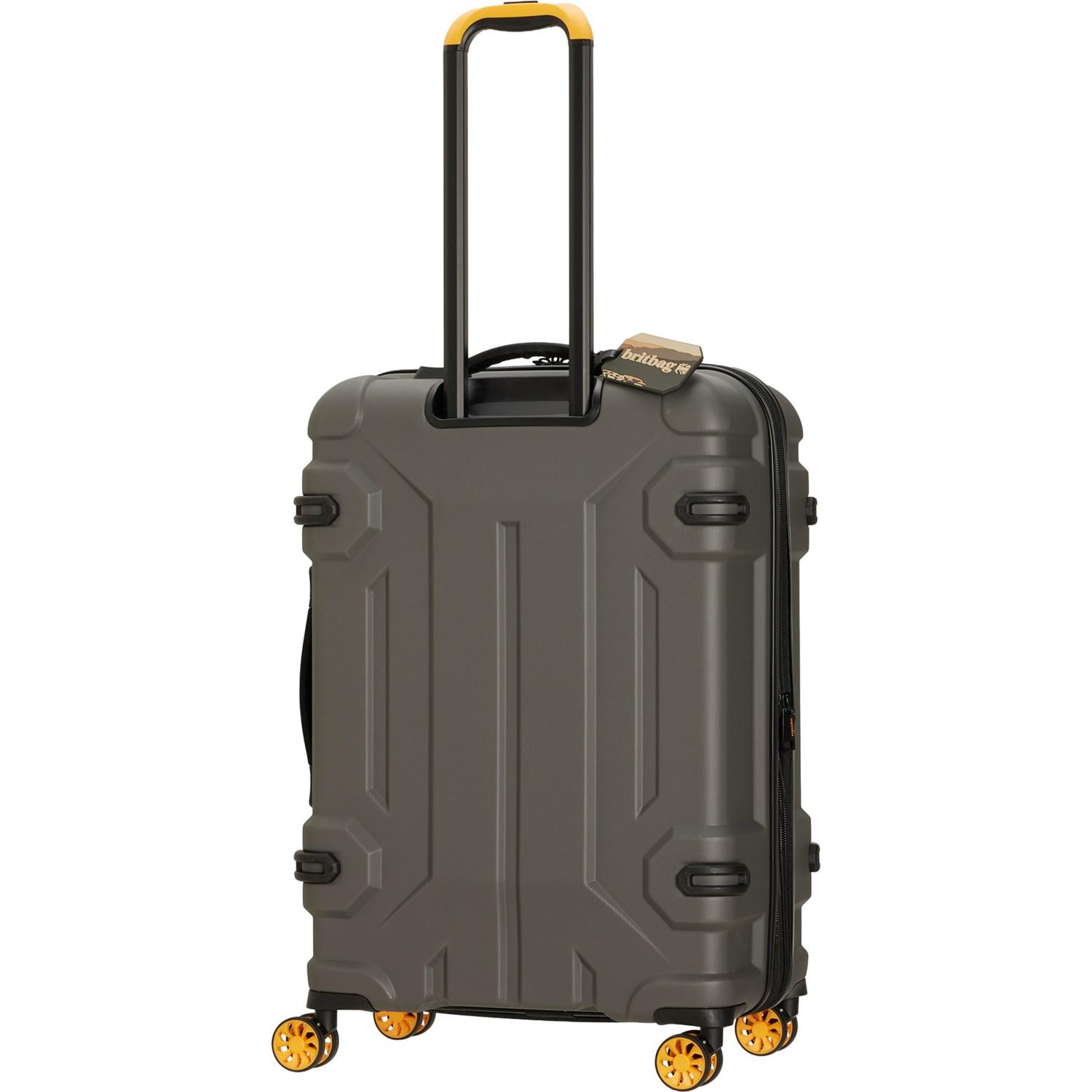 BritBag 27” Shielding Spinner Suitcase - Hardside, Expandable, Dark Grey Product Image