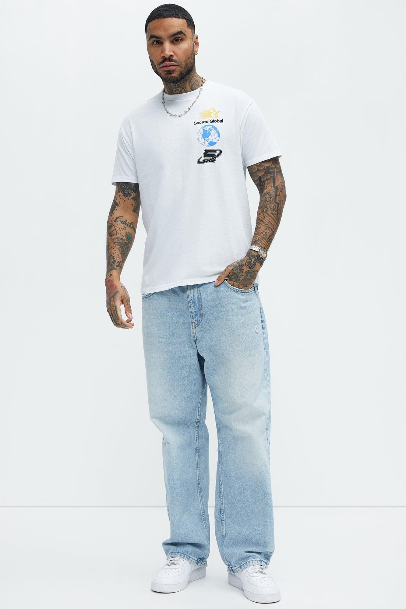 Sacred Global Short Sleeve Tee - White Product Image
