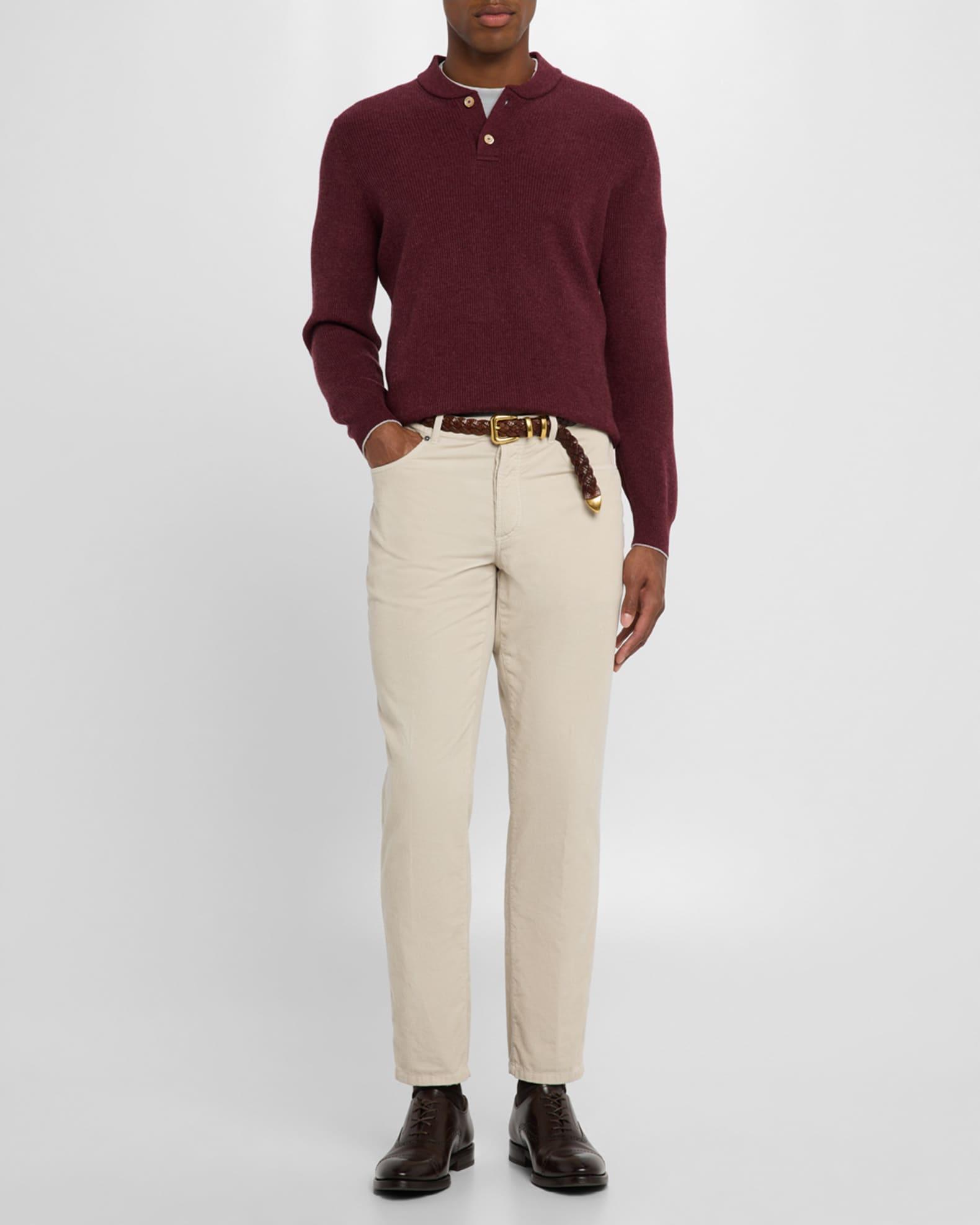 Men's Fine Wale Corduroy Trousers Product Image