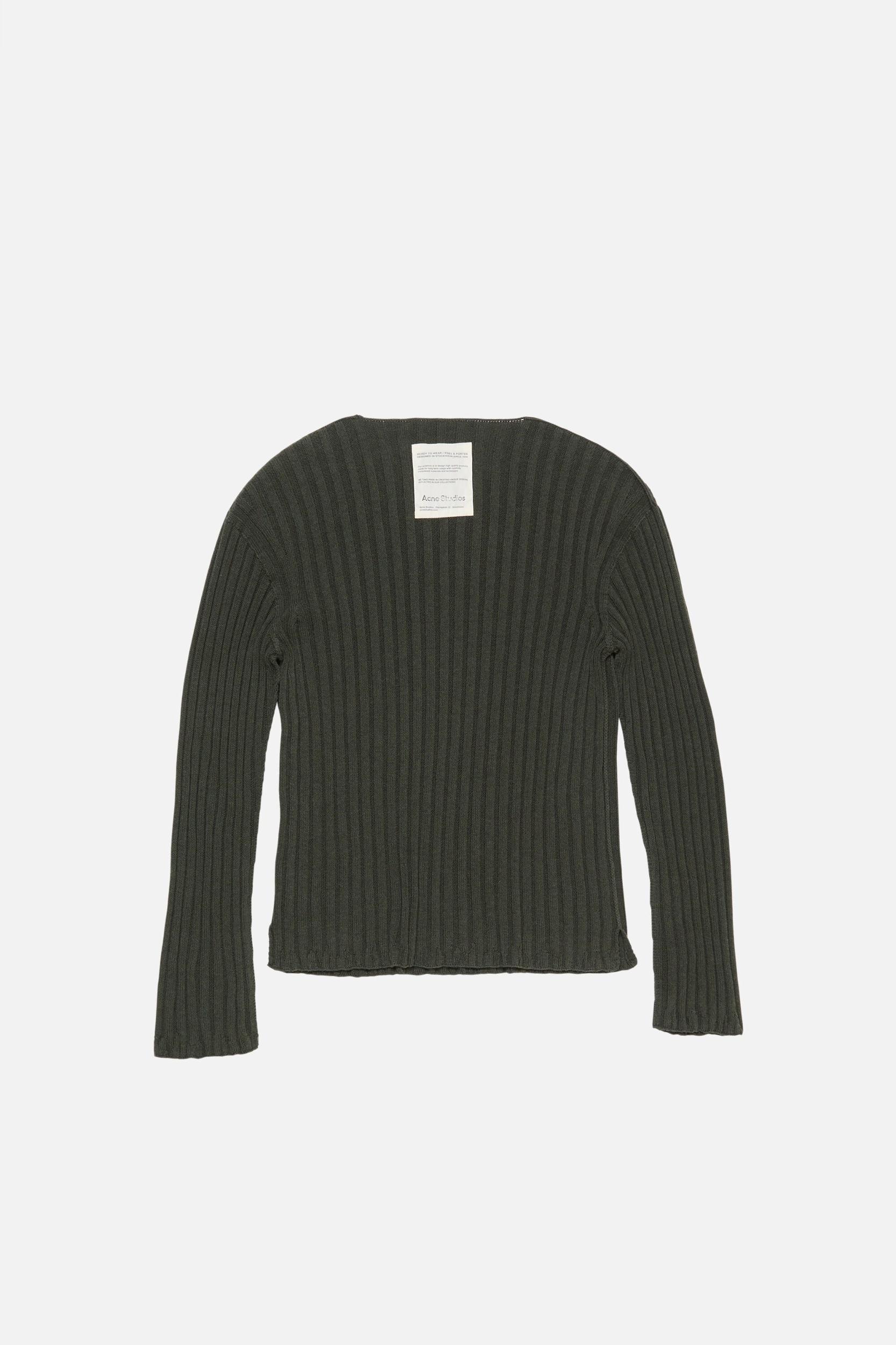 Ribbed crewneck knit Product Image