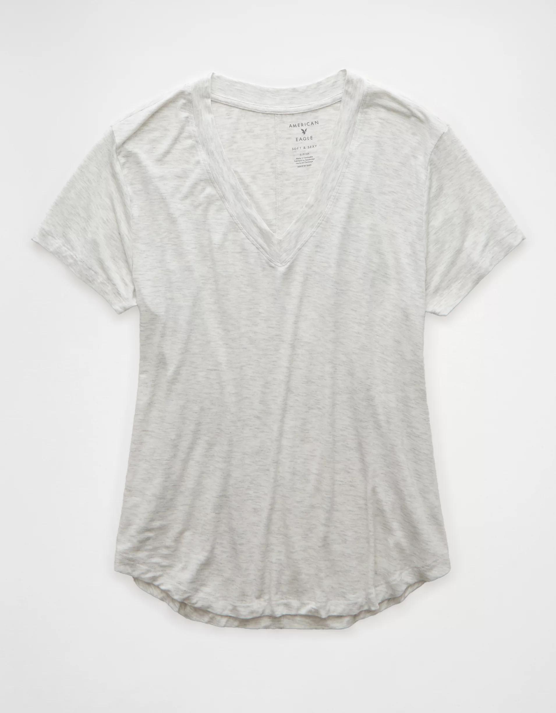 AE Soft & Sexy V-Neck T-Shirt Product Image