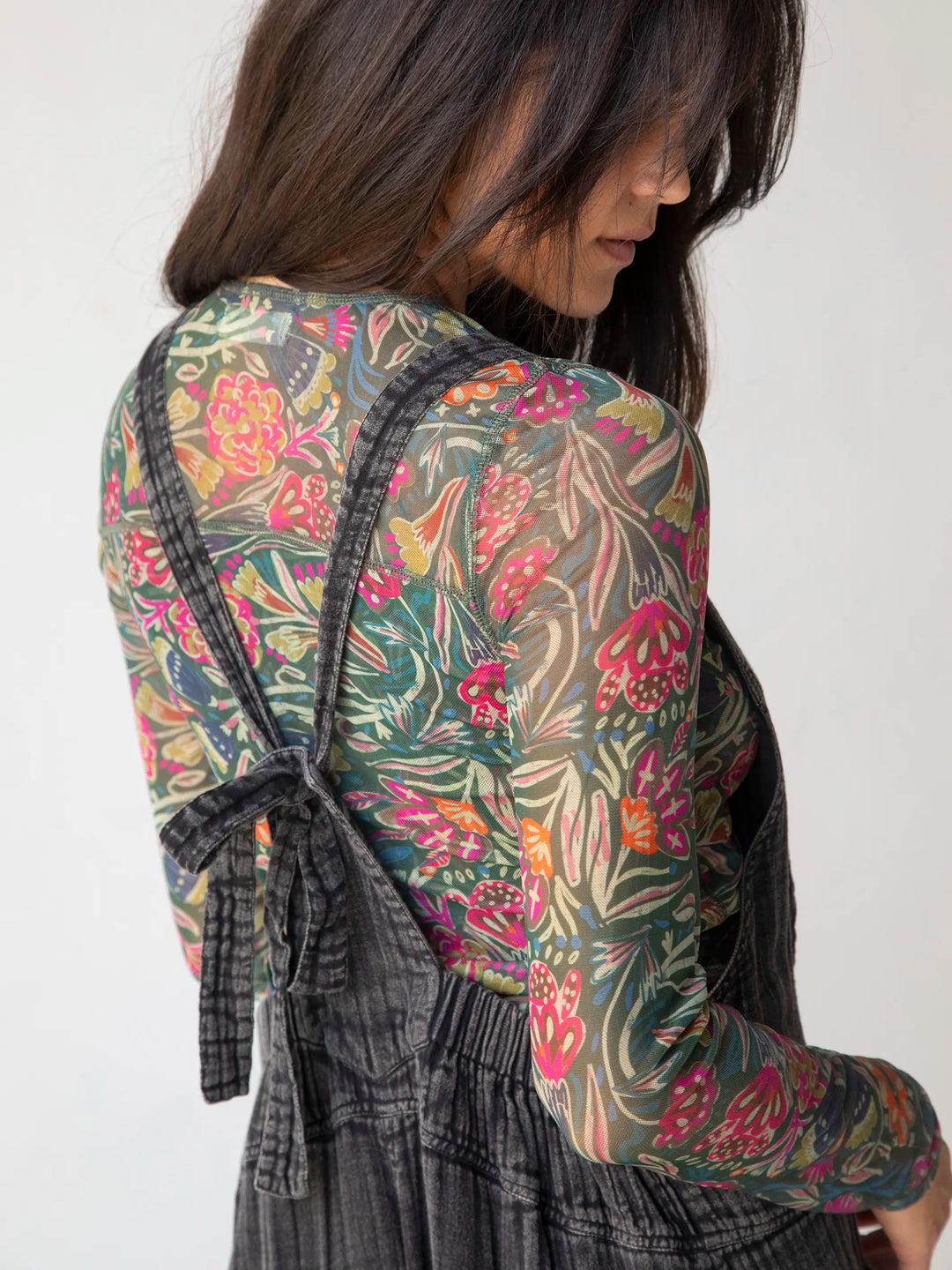 Sloane Mesh Long Sleeve Top Product Image