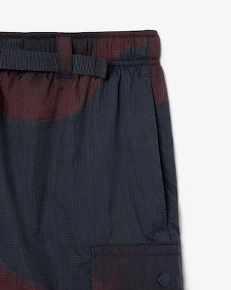 Ombré Print Nylon Cargo Shorts Product Image