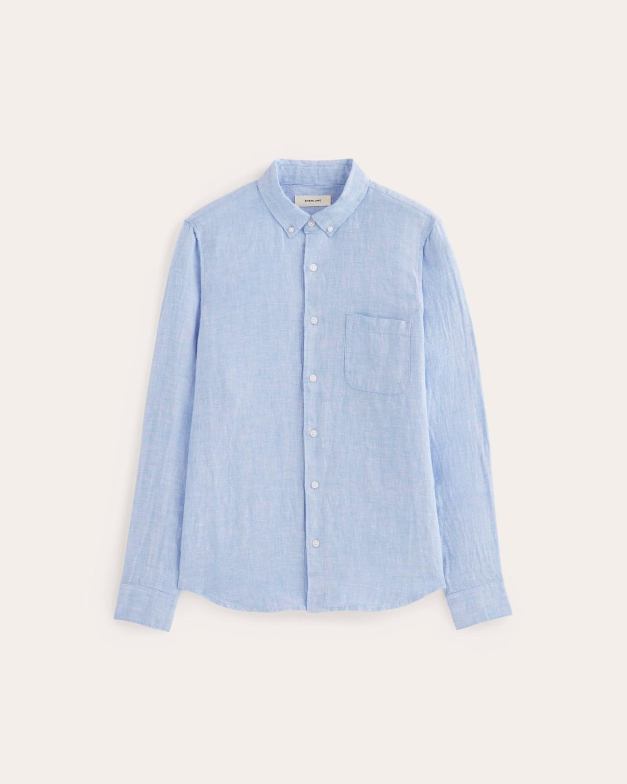 Mens Classic Shirt in Linen by Everlane Product Image