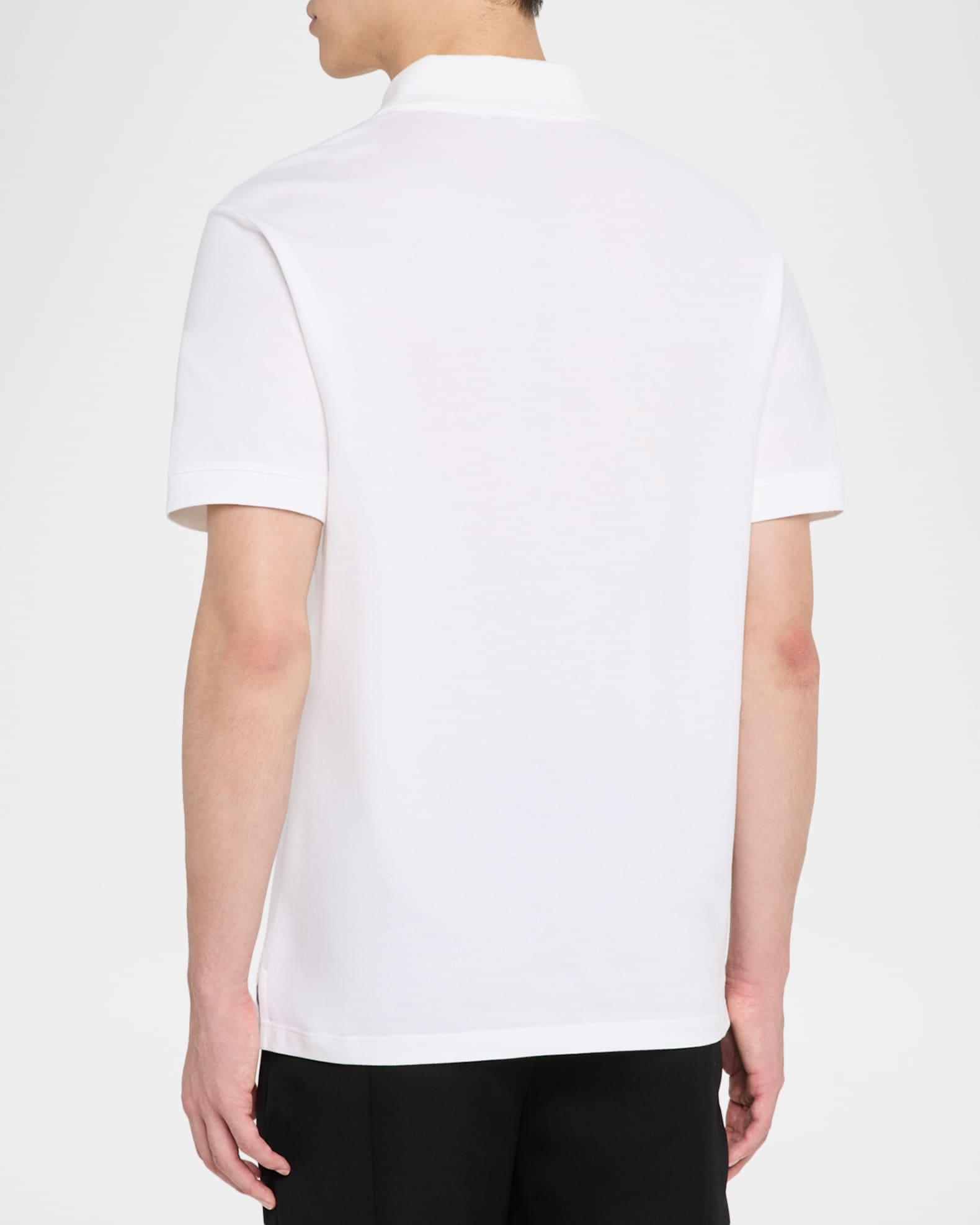 Men's Embroidered Logo Pique Polo Shirt Product Image