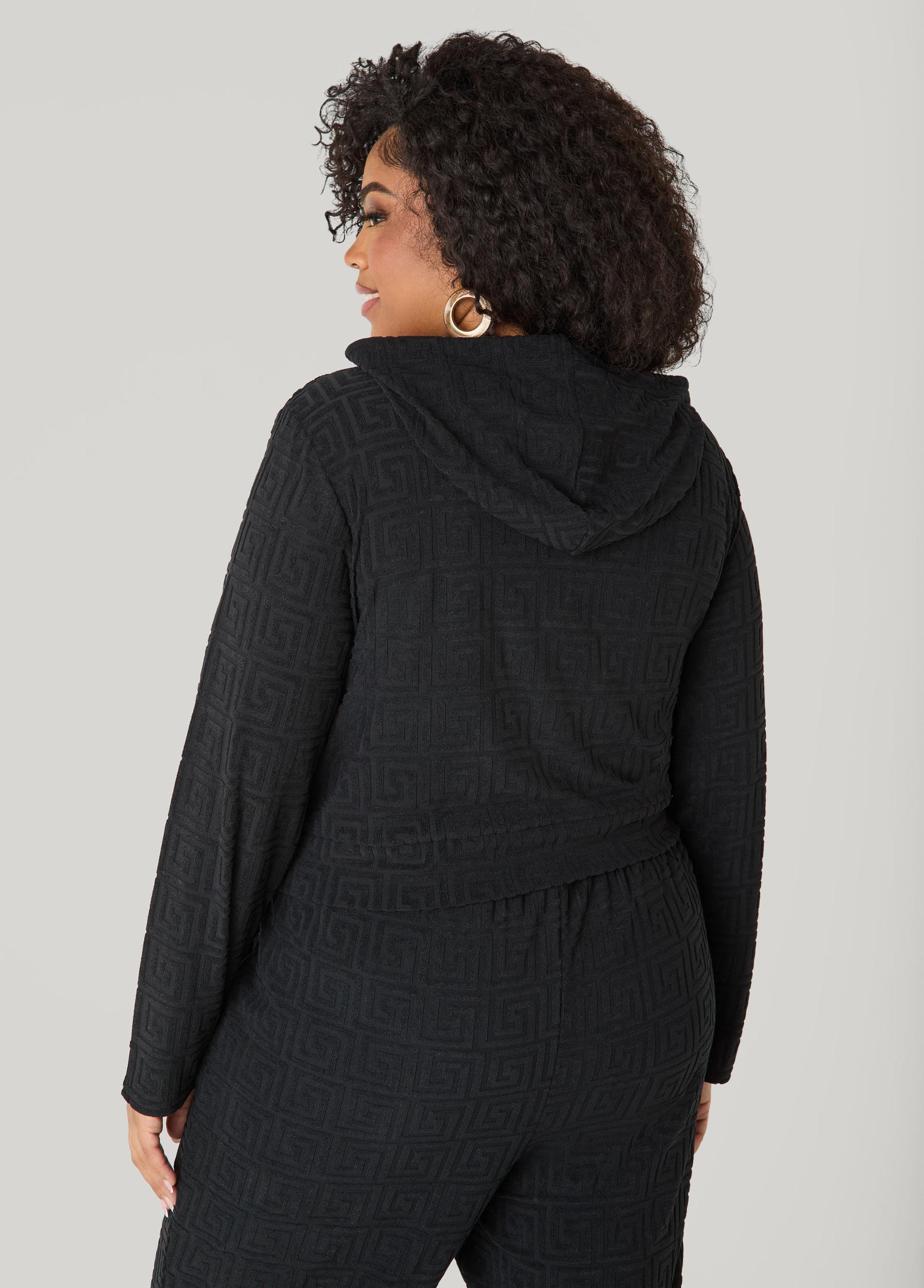 Greek Key Track Jacket Product Image