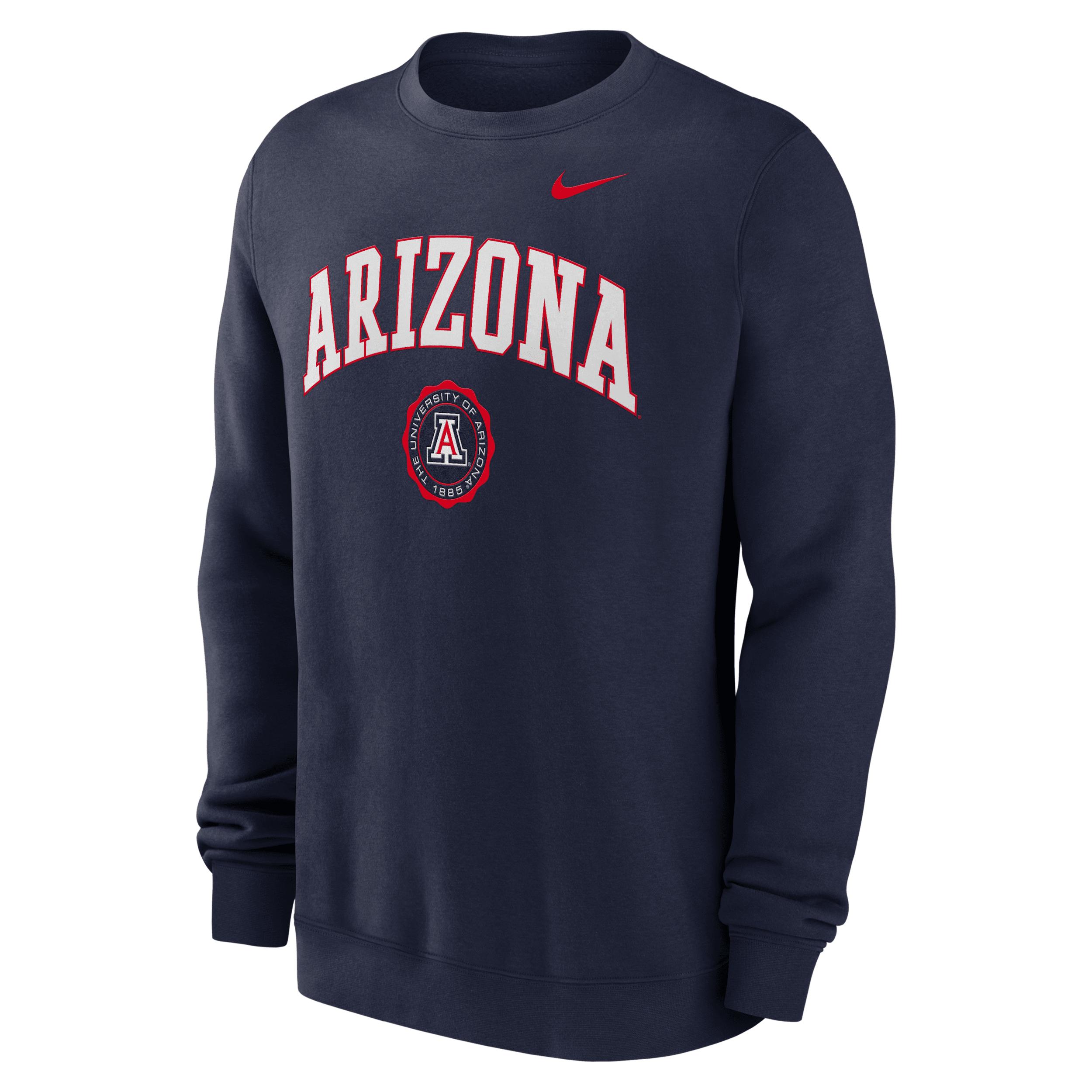 Mens Oklahoma Sooners Primetime Primary Stack Jordan College Pullover Crew | NKPV69WOKN-UK9 Product Image