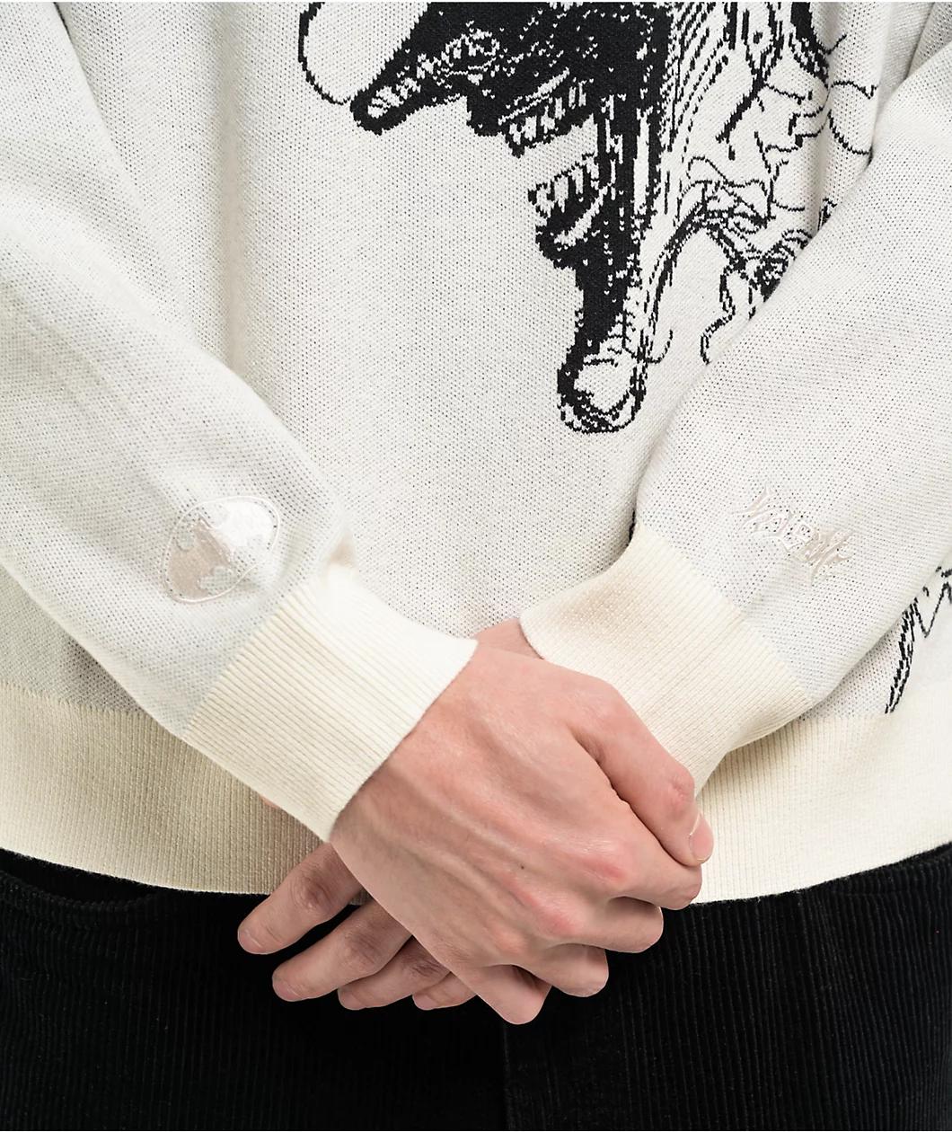 Welcome x Batman Joker Natural Sweater Product Image