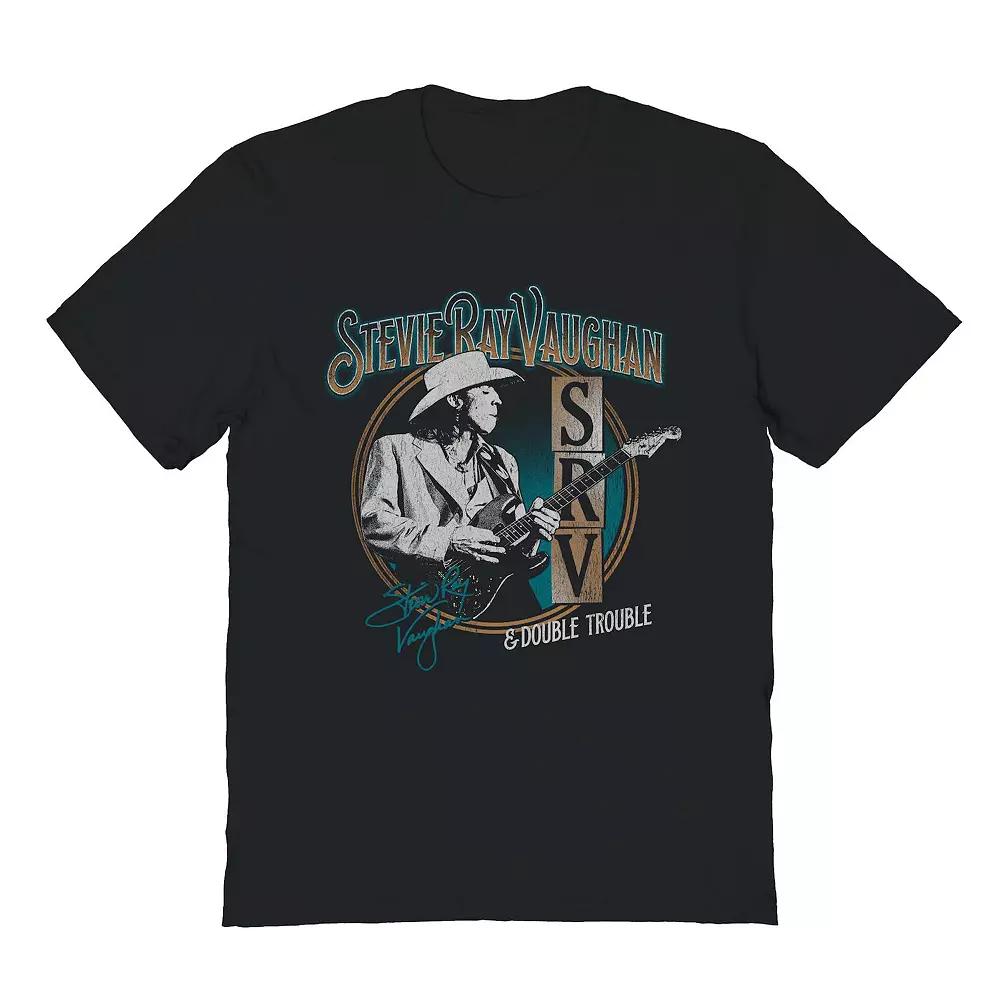 Men's Stevie Ray Vaughn SRV Double Trouble Transparent Graphic Tee, Adult Unisex,  Product Image