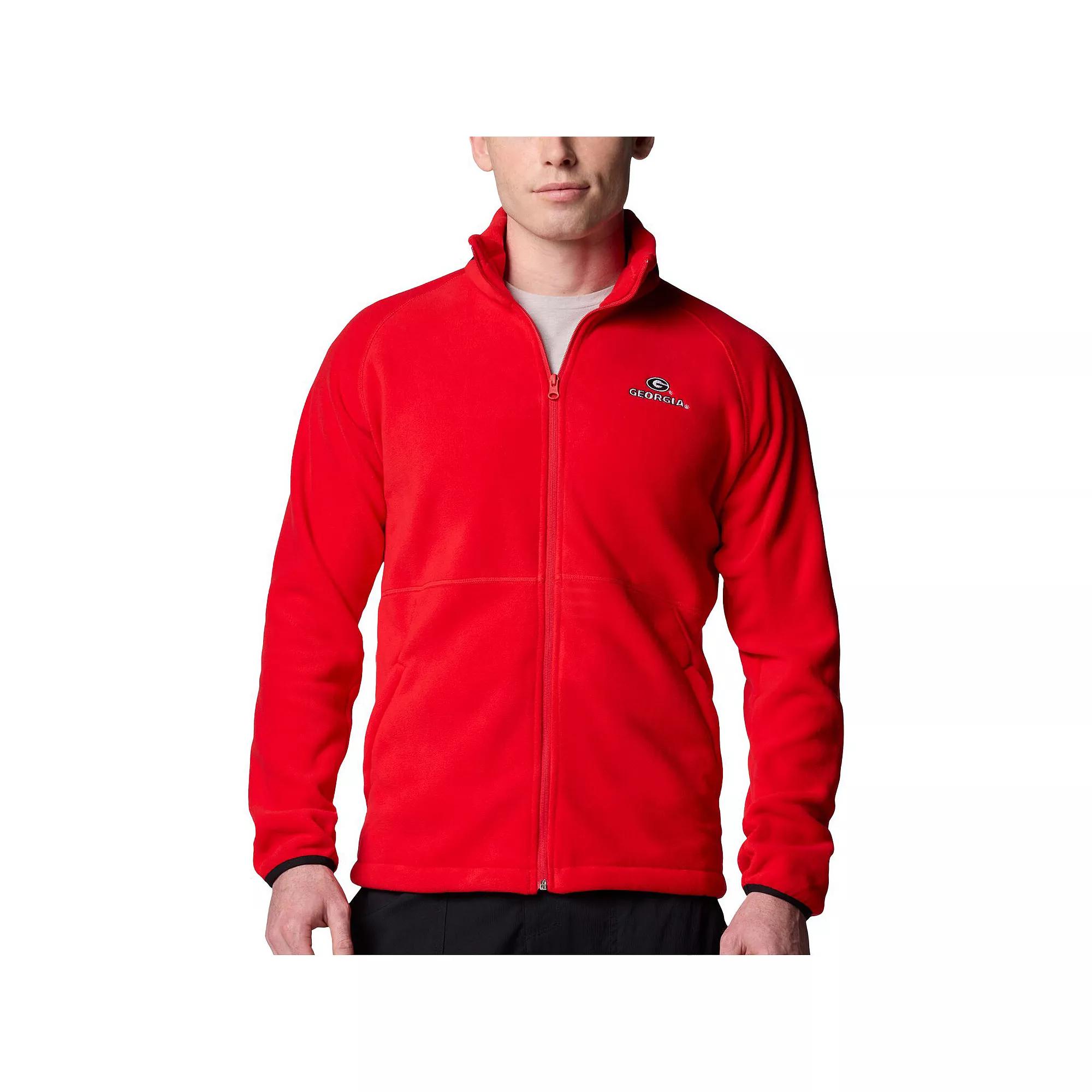 Columbia Men's Collegiate Flanker IV Fleece Jacket - Big - Georgia- Product Image