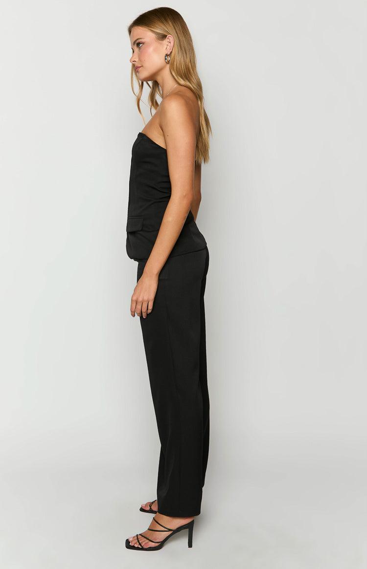 Dien Black Tailored Pants Girls Product Image
