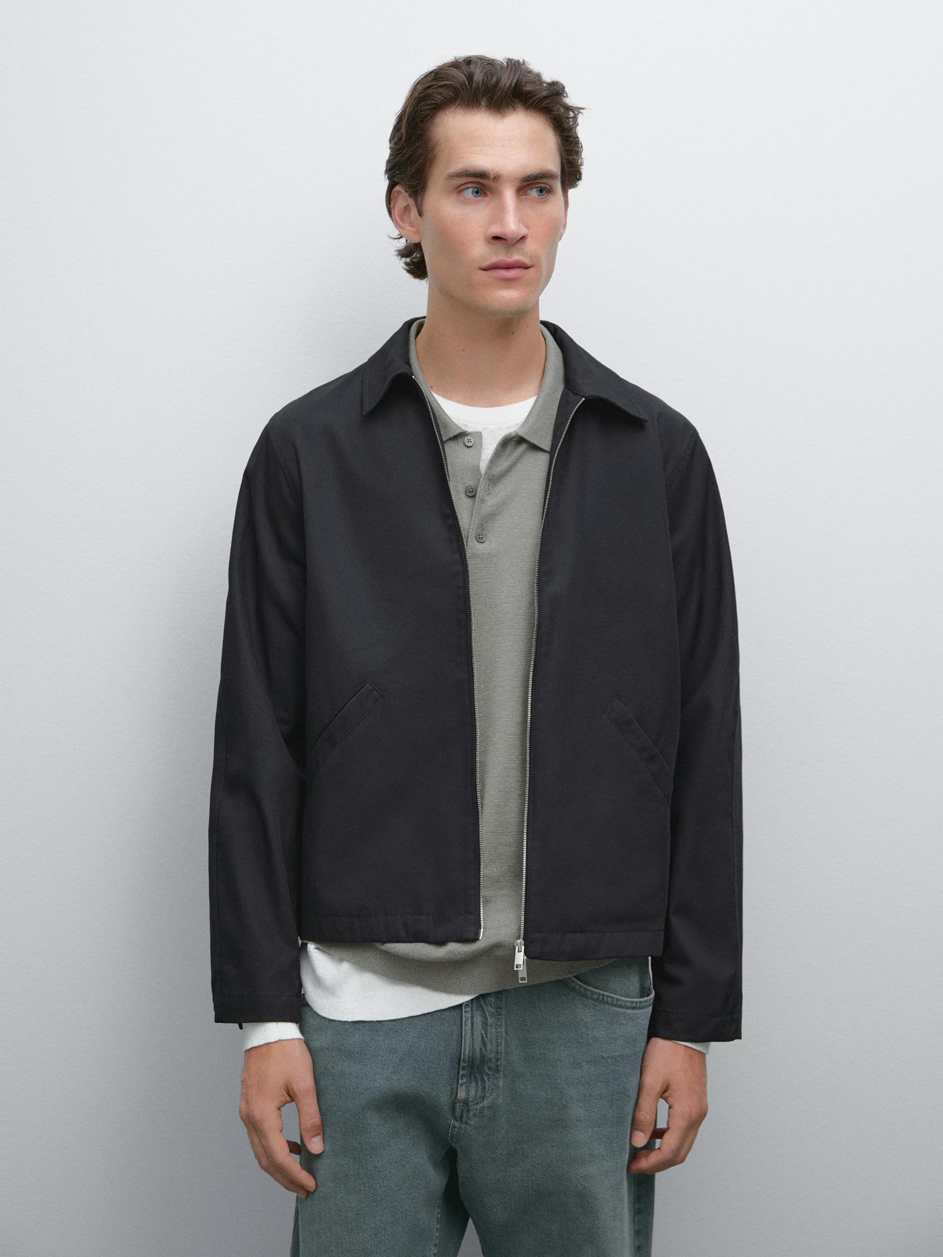 Water-repellent 100% cotton jacket Product Image
