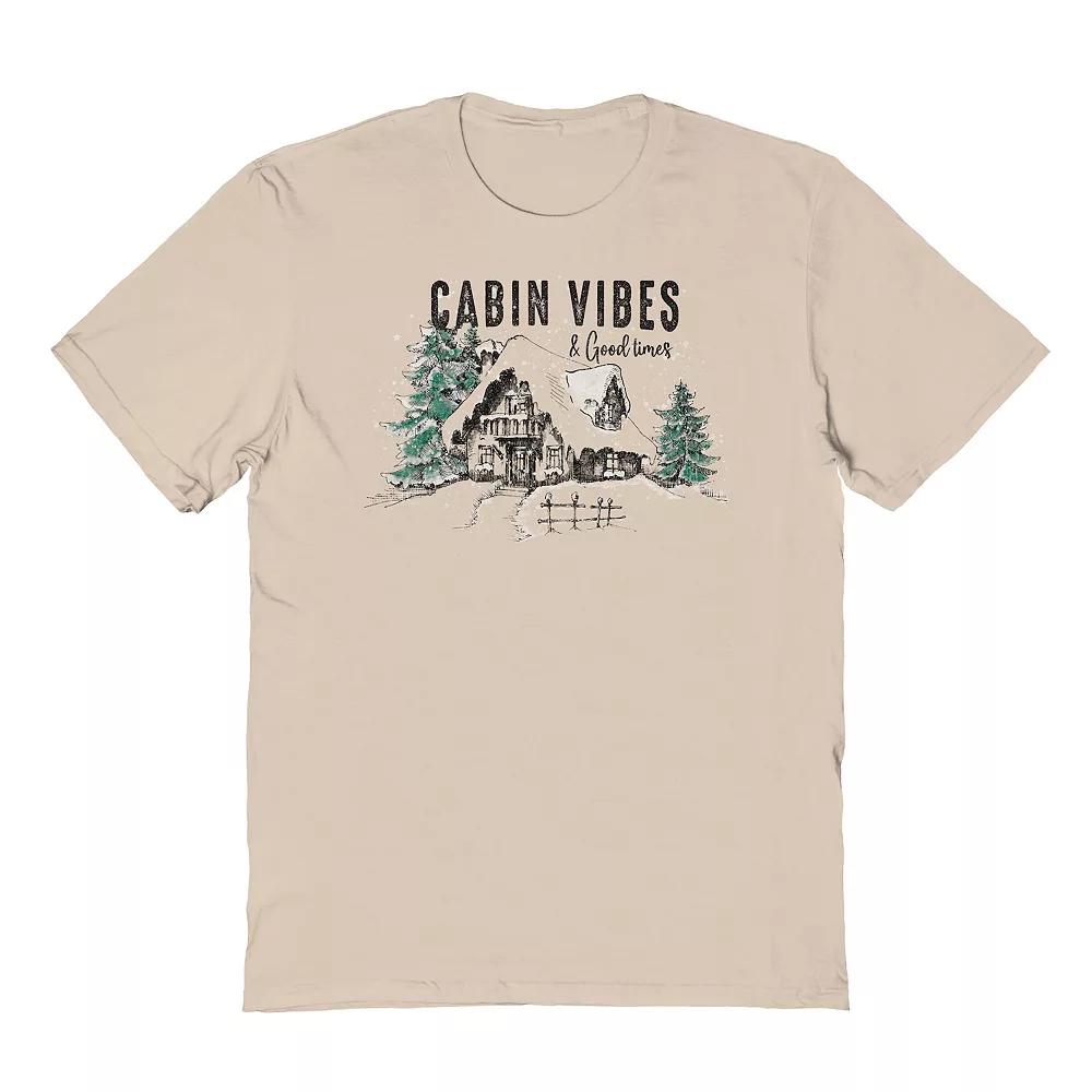 Men's Cabin Vibes Graphic Tee, Adult Unisex,  Product Image
