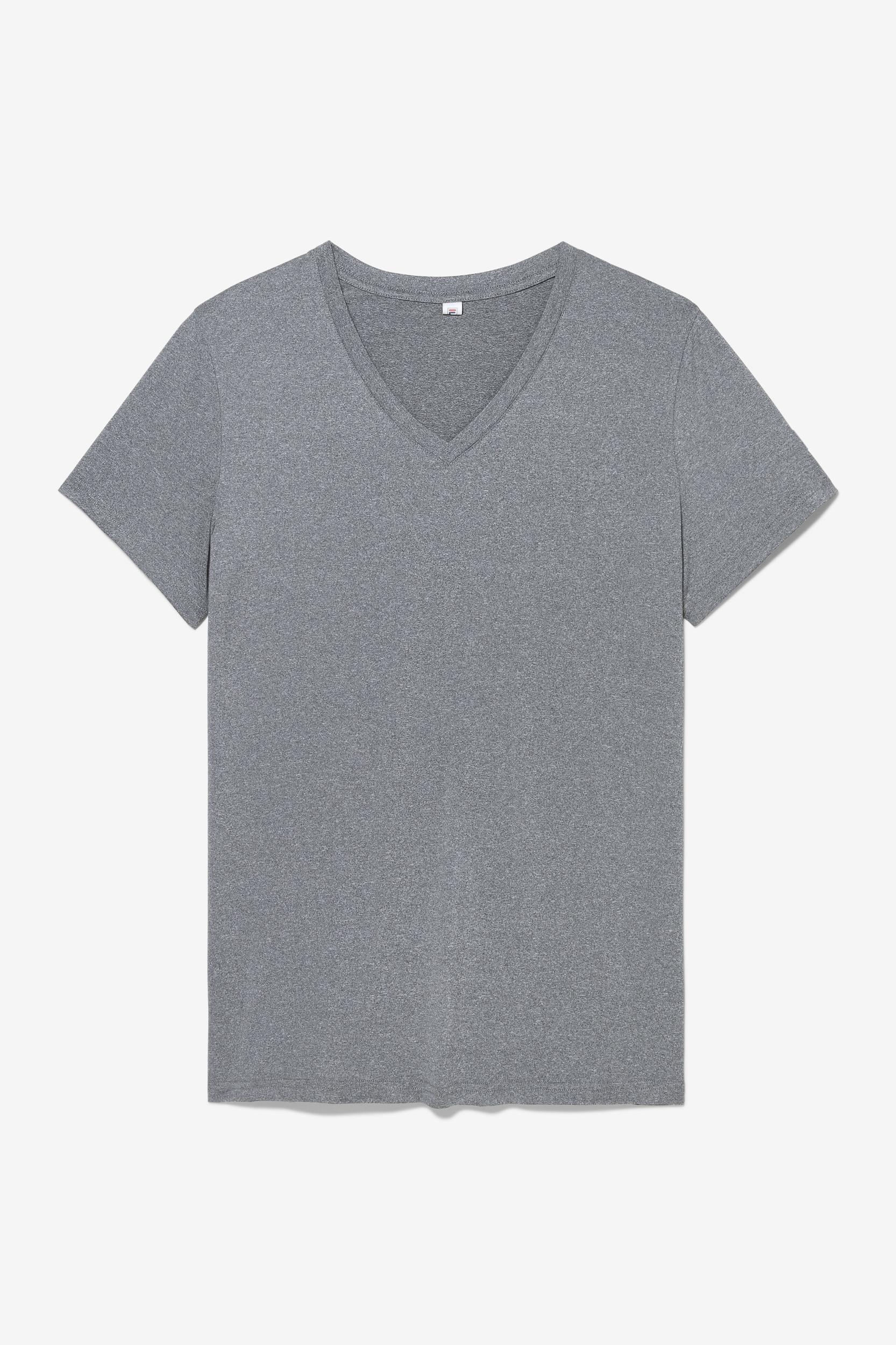 TENNIS SHORT SLEEVE V-NECK TOP Product Image