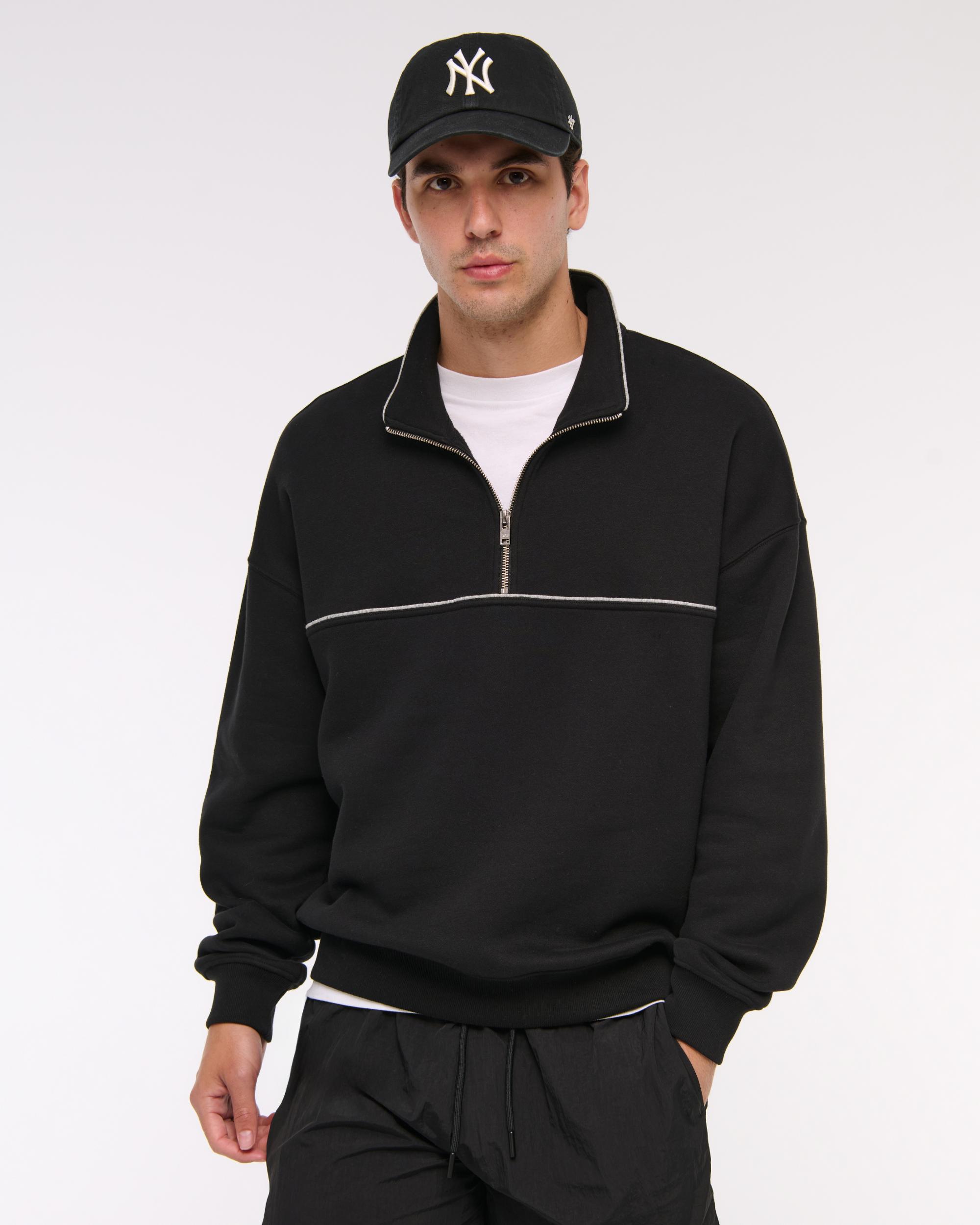 Essential Half-Zip Sweatshirt Product Image