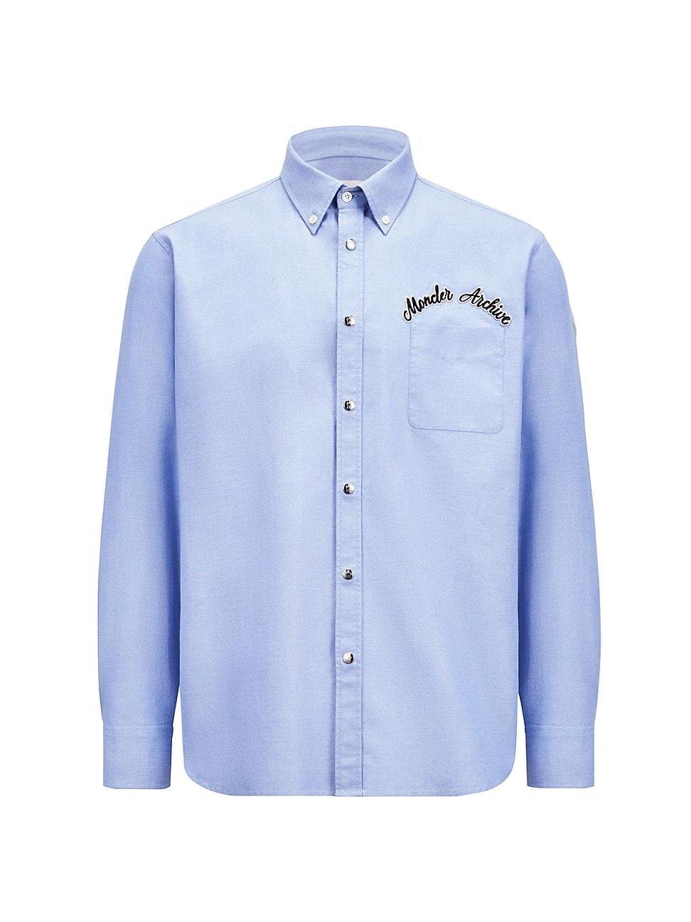 Mens Shirt in Oxford Cotton Product Image