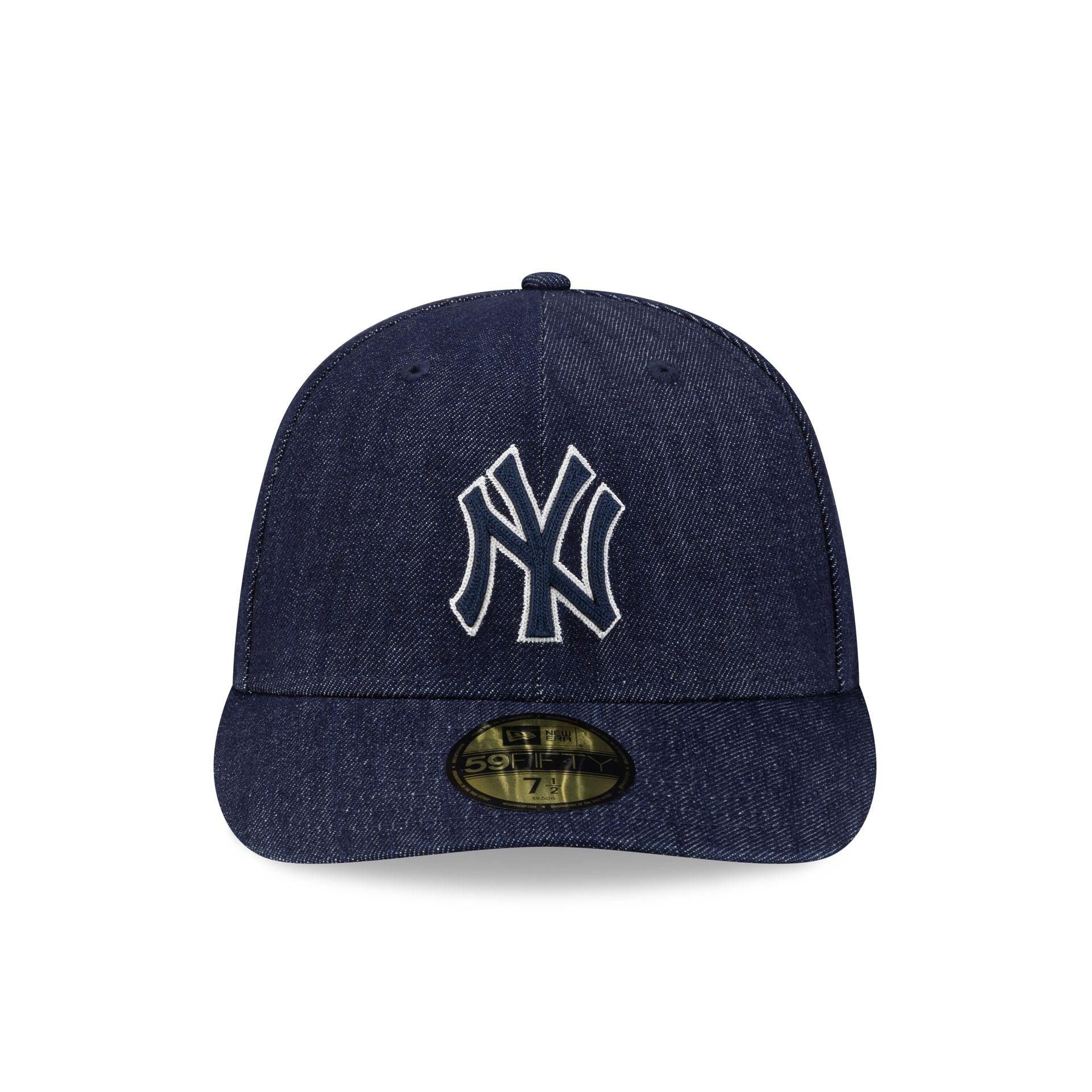 New York Yankees Chainstitch Denim 59FIFTY Fitted Hat Male Product Image